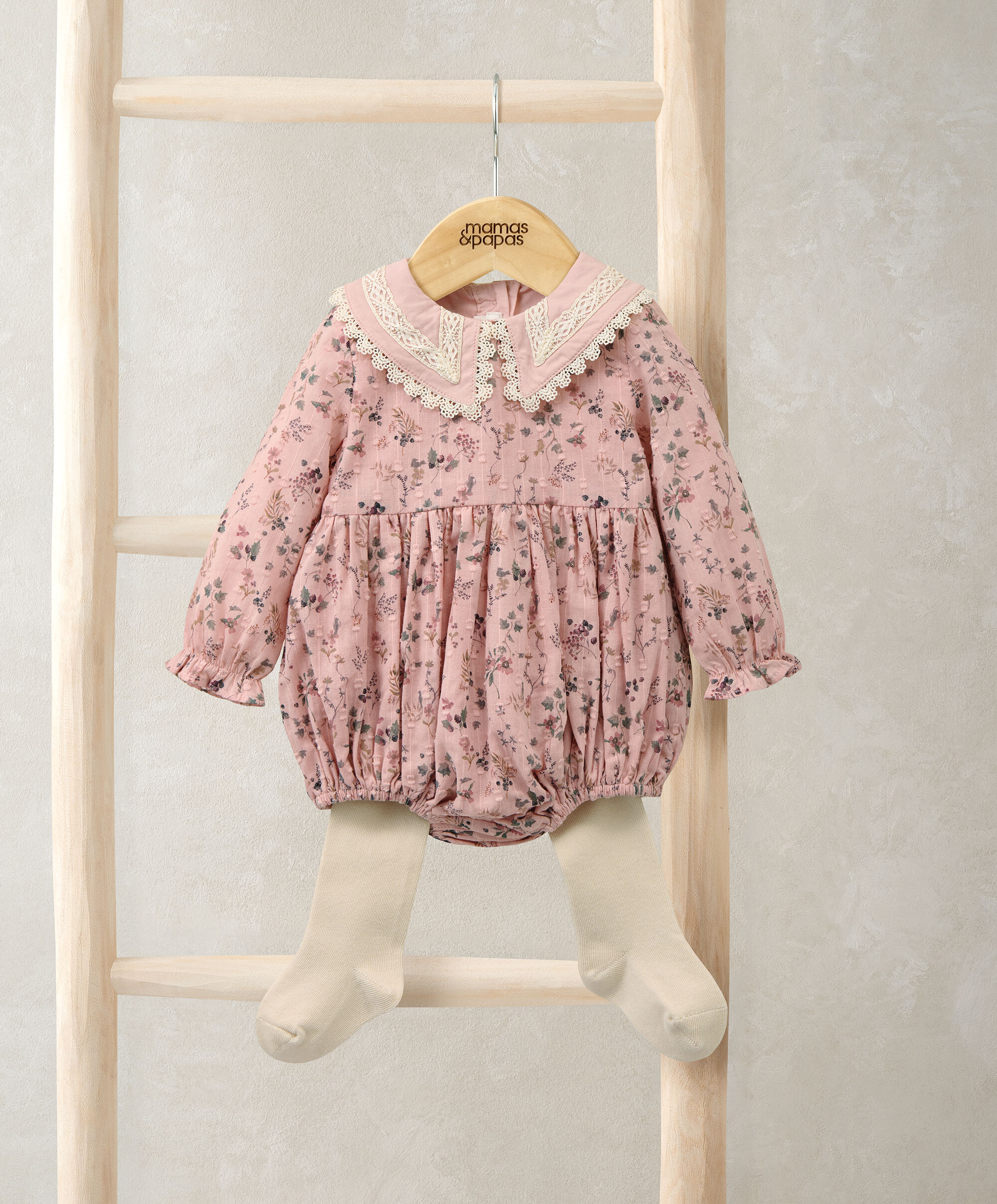 2Pc Short Romper &Tights image number 1