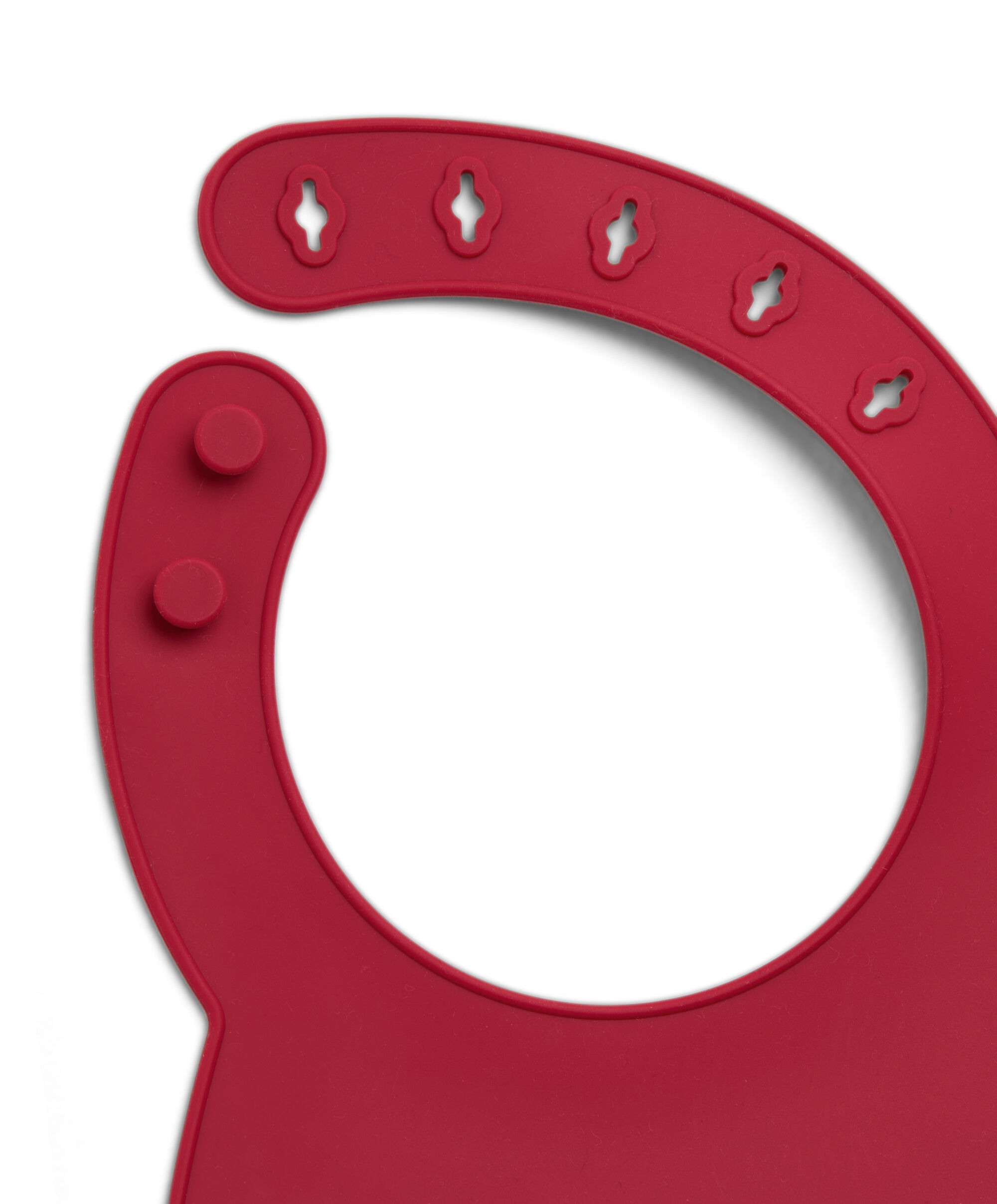 Xmas 2Pk Silicone Bibs - Santa Frie image number 4