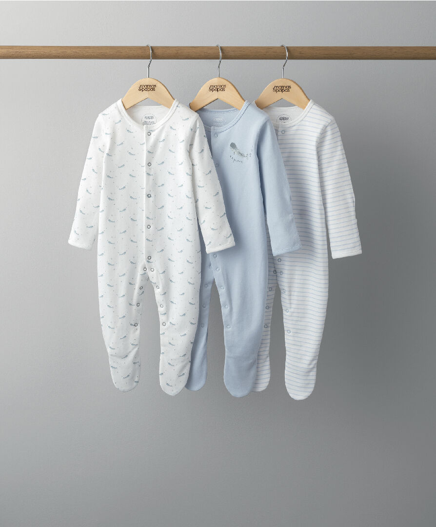 Multipack deals sleepsuits boy