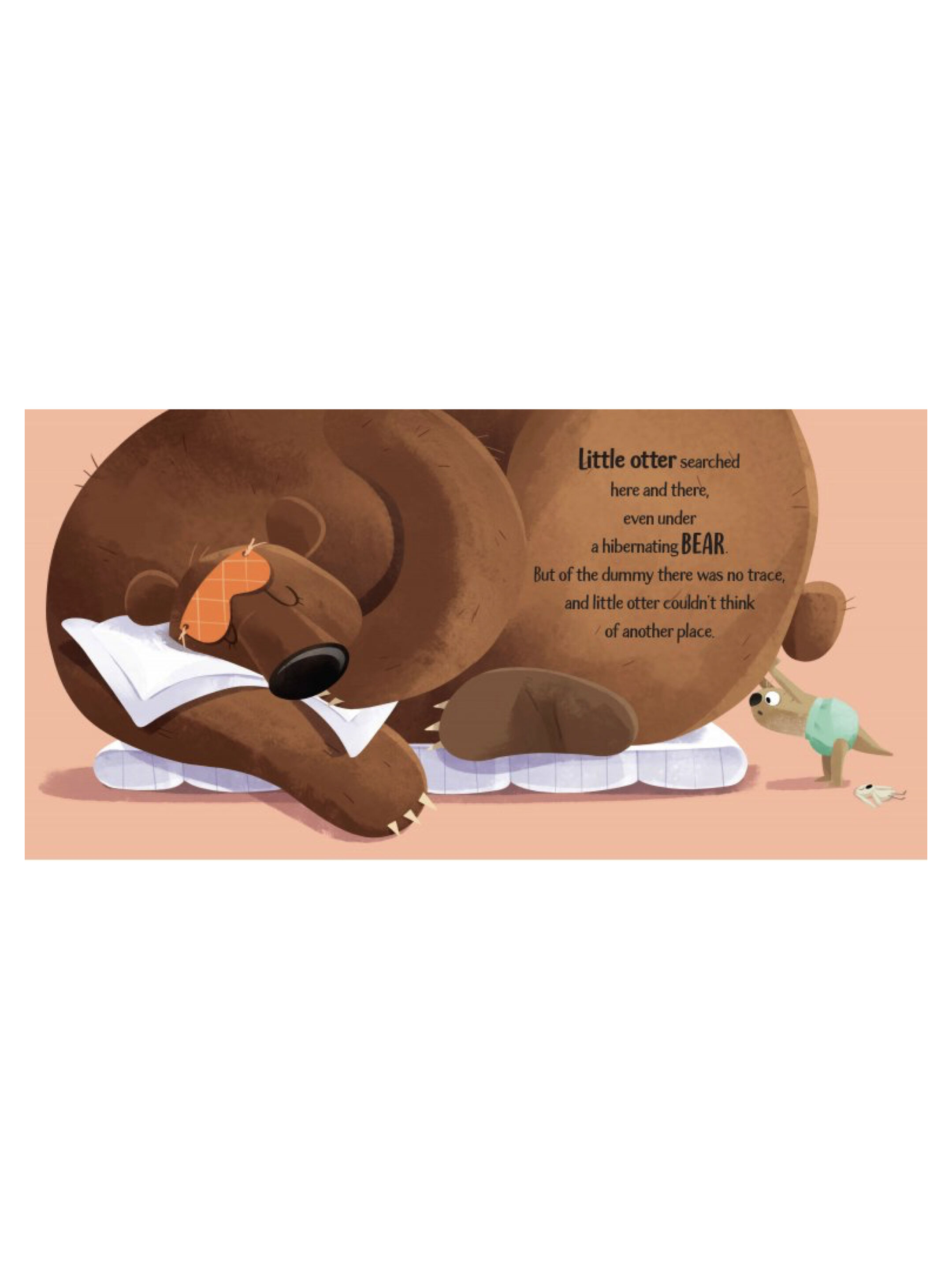 Sassi Picture Book - Little Otter Gives Up The Dummy image number 2