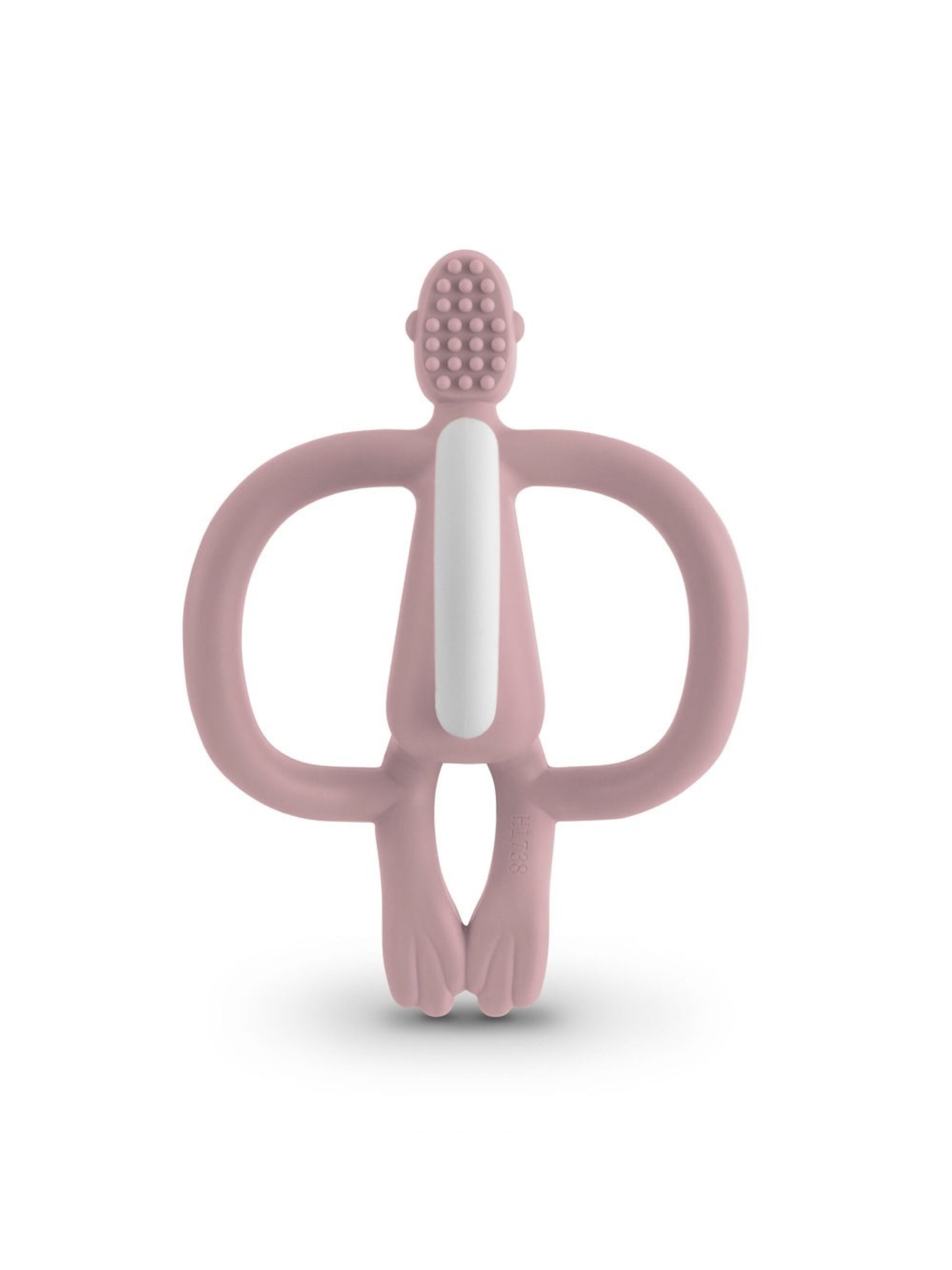 Matchstick Monkey Original Teether - Dusty Pink image number 3