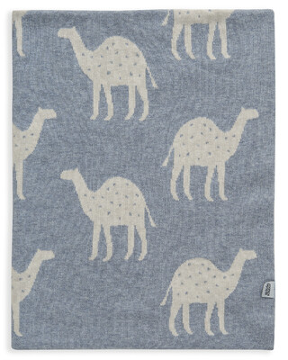 Blanket Camel Blue