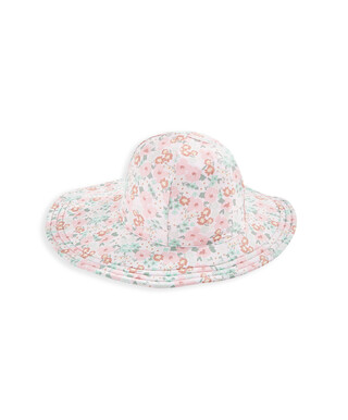Floral Print Swim Hat