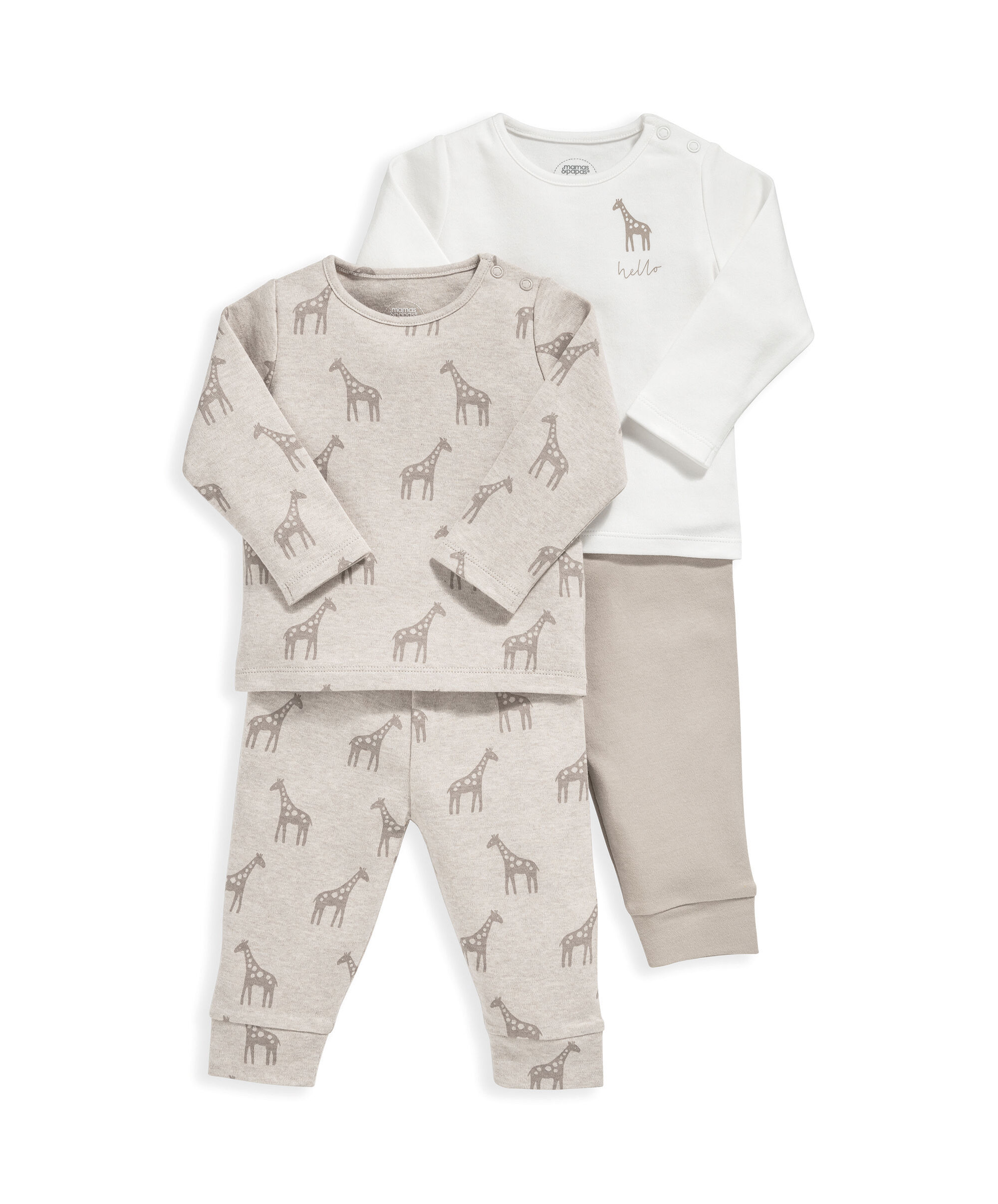 2 Pack Long Sleeve Safari Pyjamas's image number 2