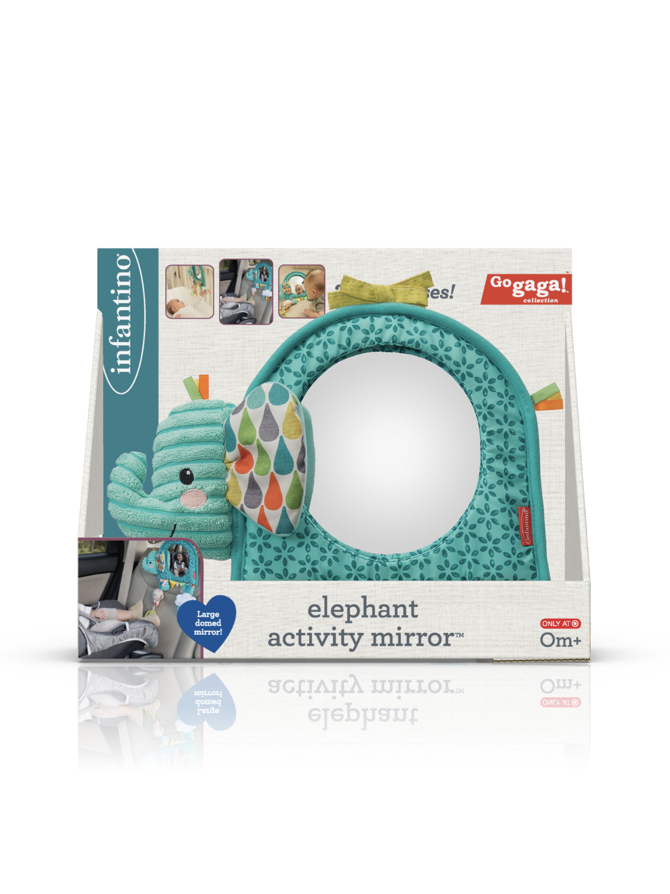 Infantino Go Gaga Elephant Activity Mirror image number 3