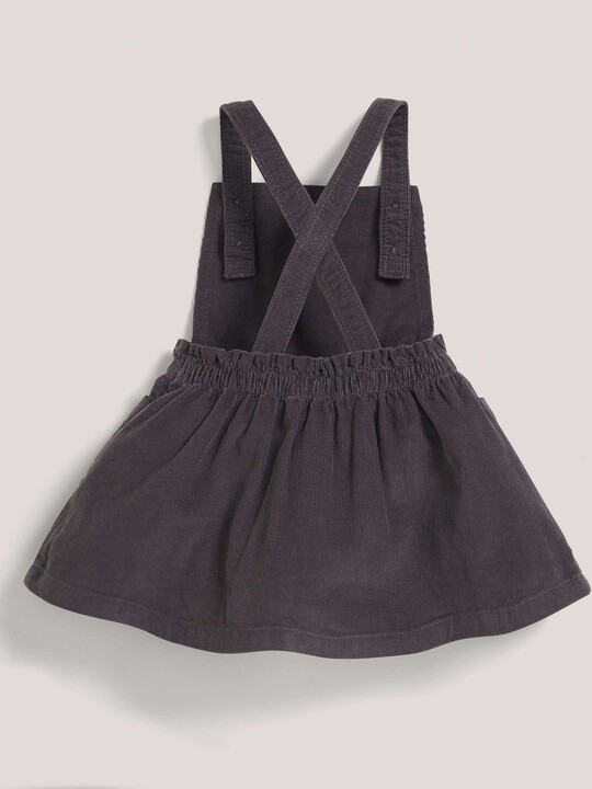 Cord Pinafore Grey- 12-18 months image number 2