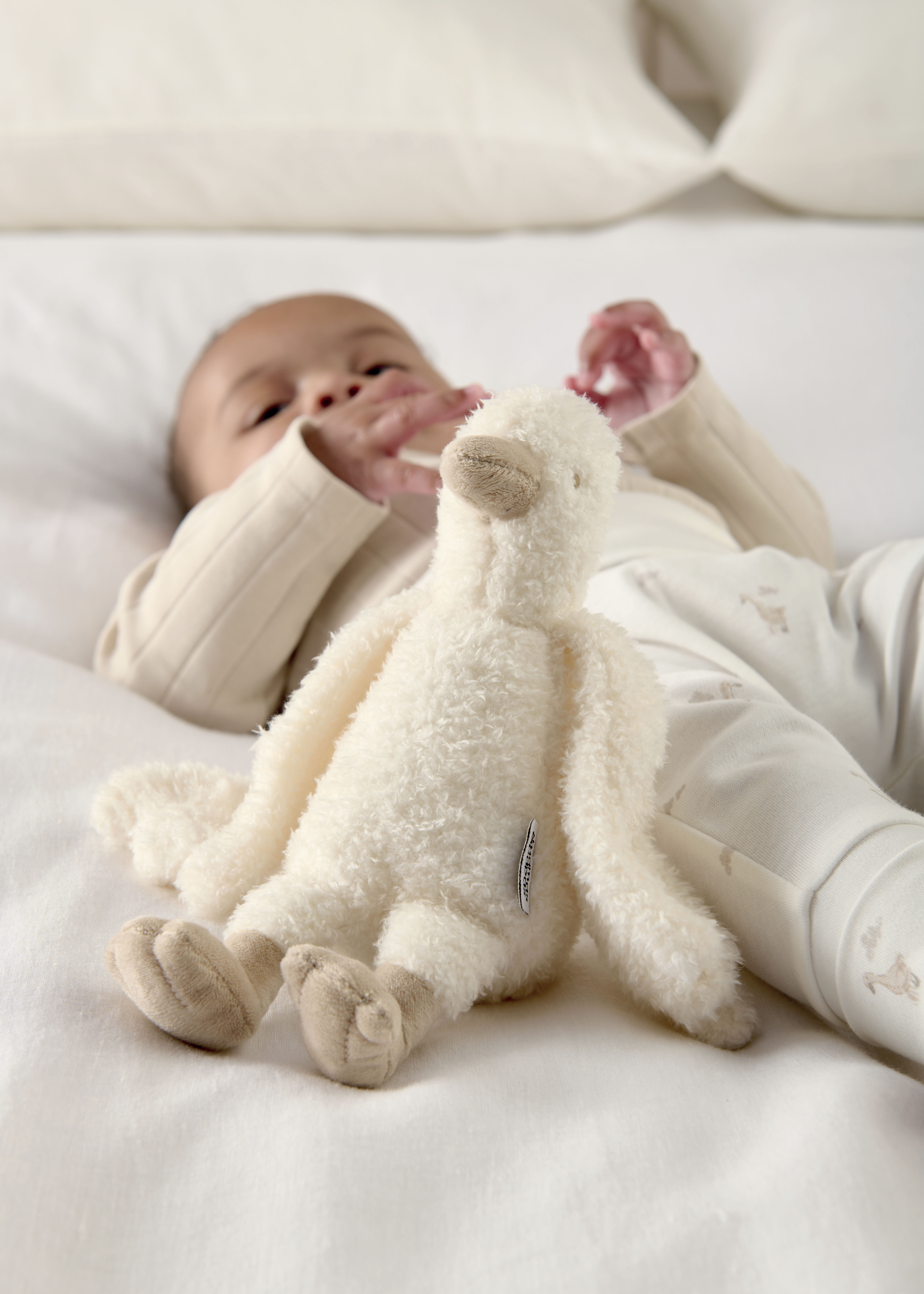 Beanie Soft Toy - Welcome To The World Duckling