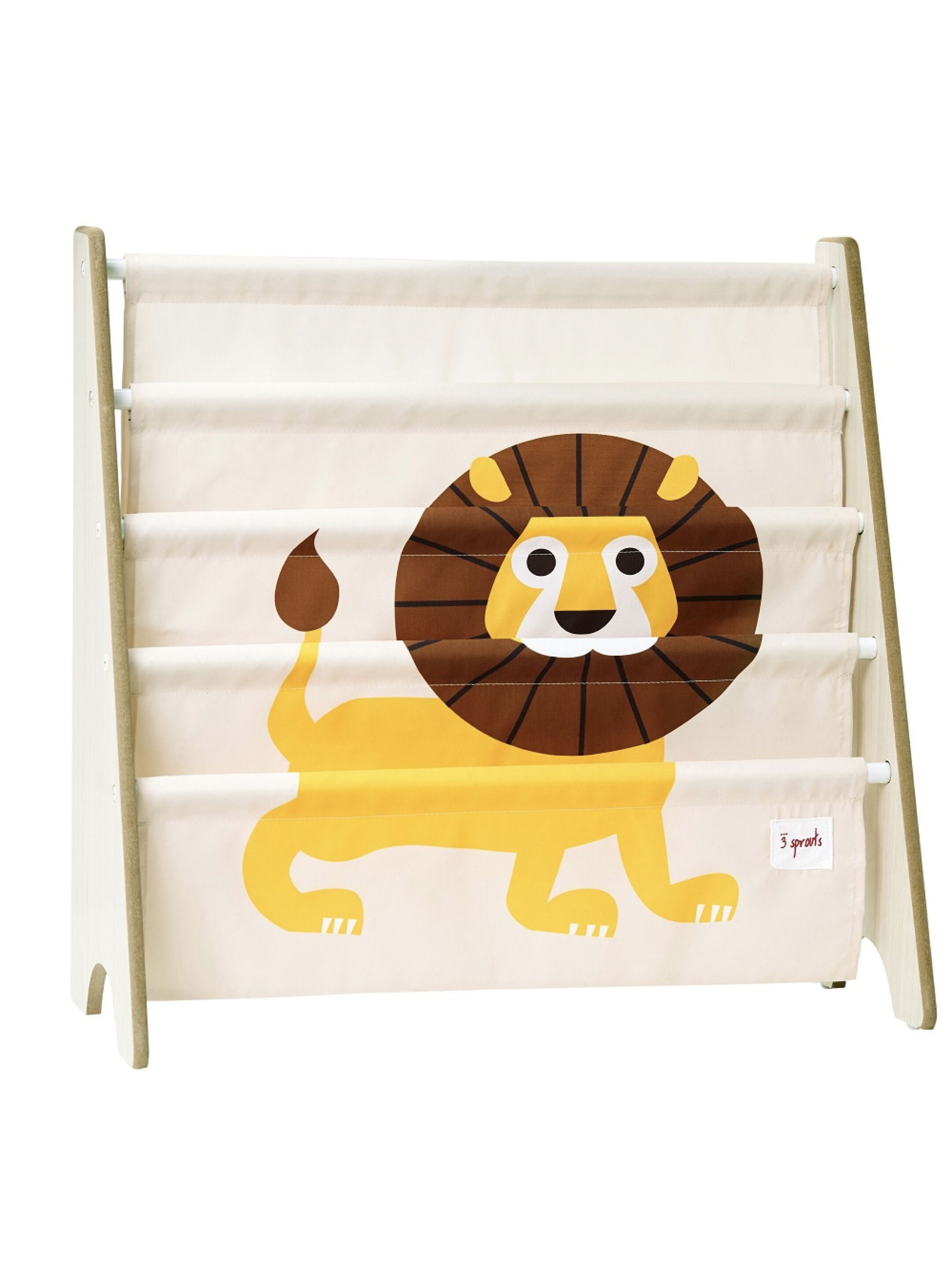 3 Sprouts Book Rack - Lion