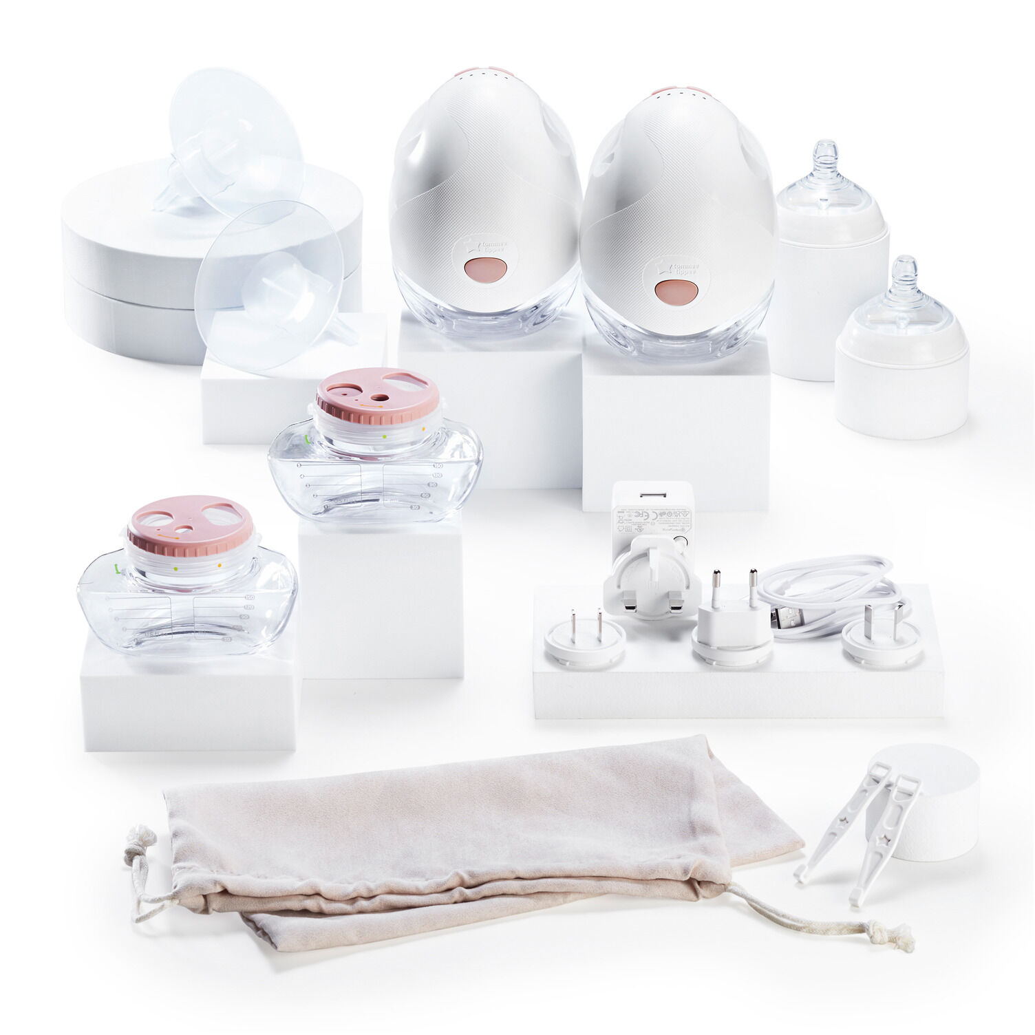 Tommee Tippee Double Wearable Breast Pump image number 2
