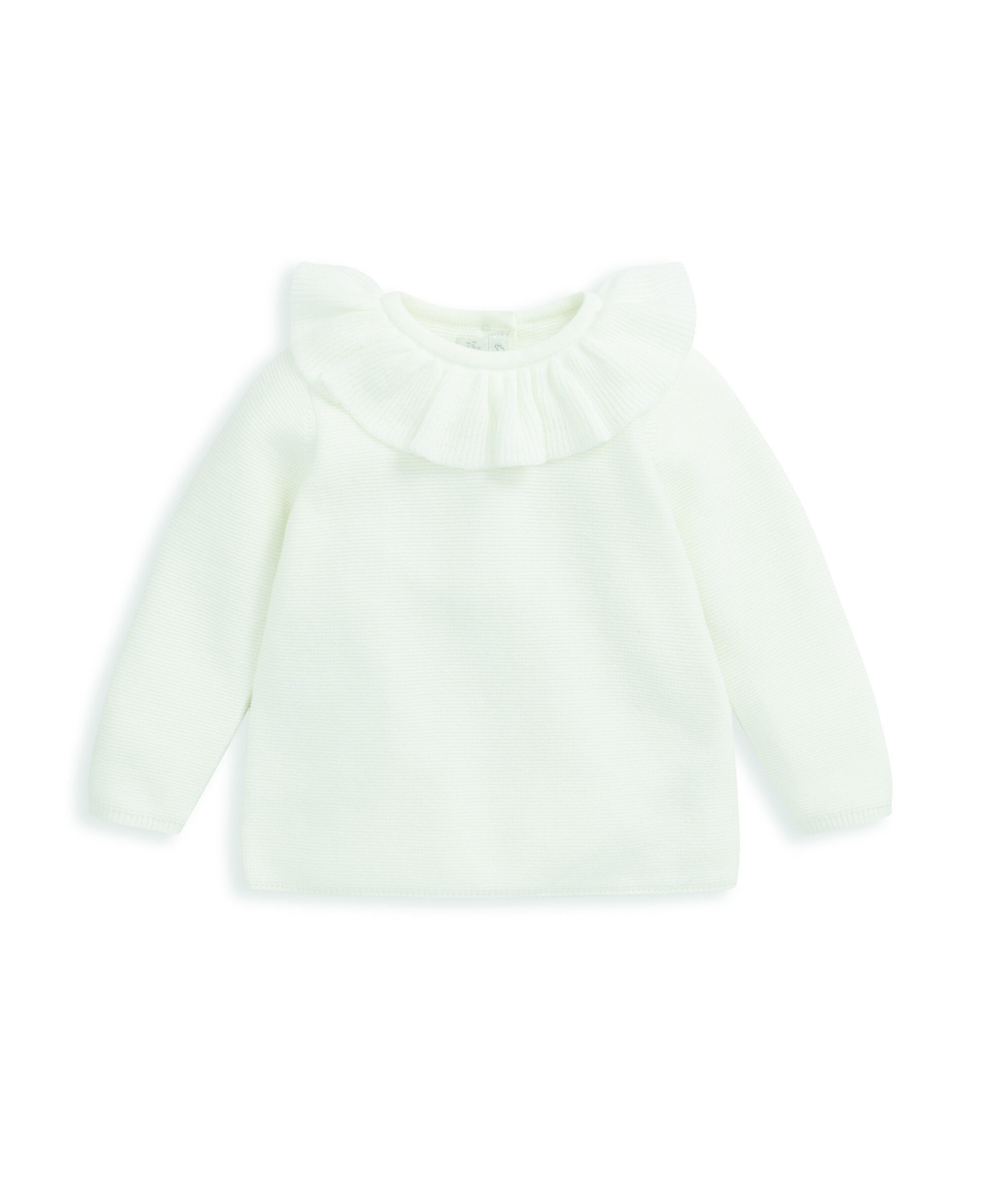 Buy Cream Frill Collar Jumper Outerwear Mamas Papas Qatar