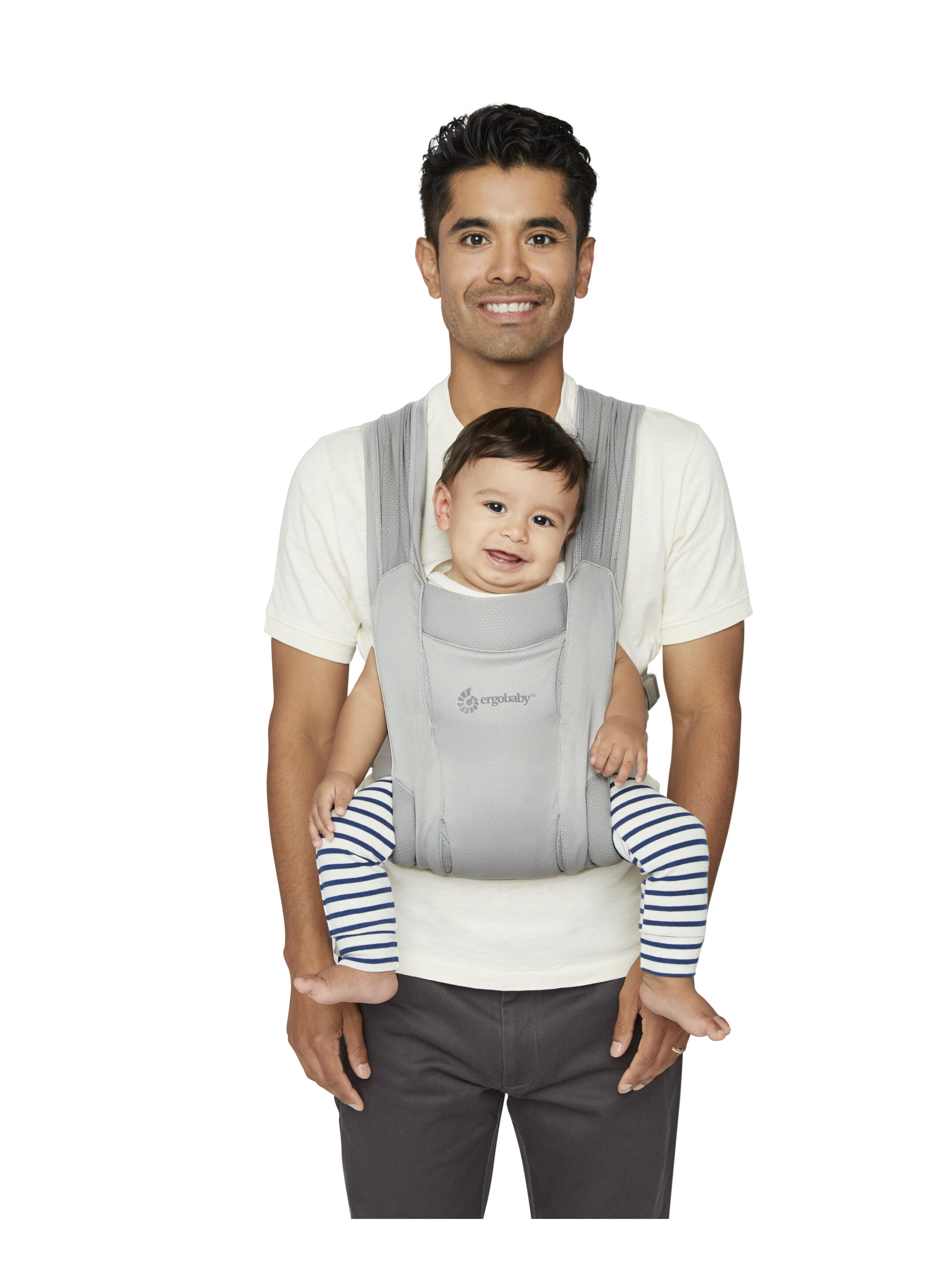 Ergobaby Embrace Soft Air Mesh - Soft Grey image number 3