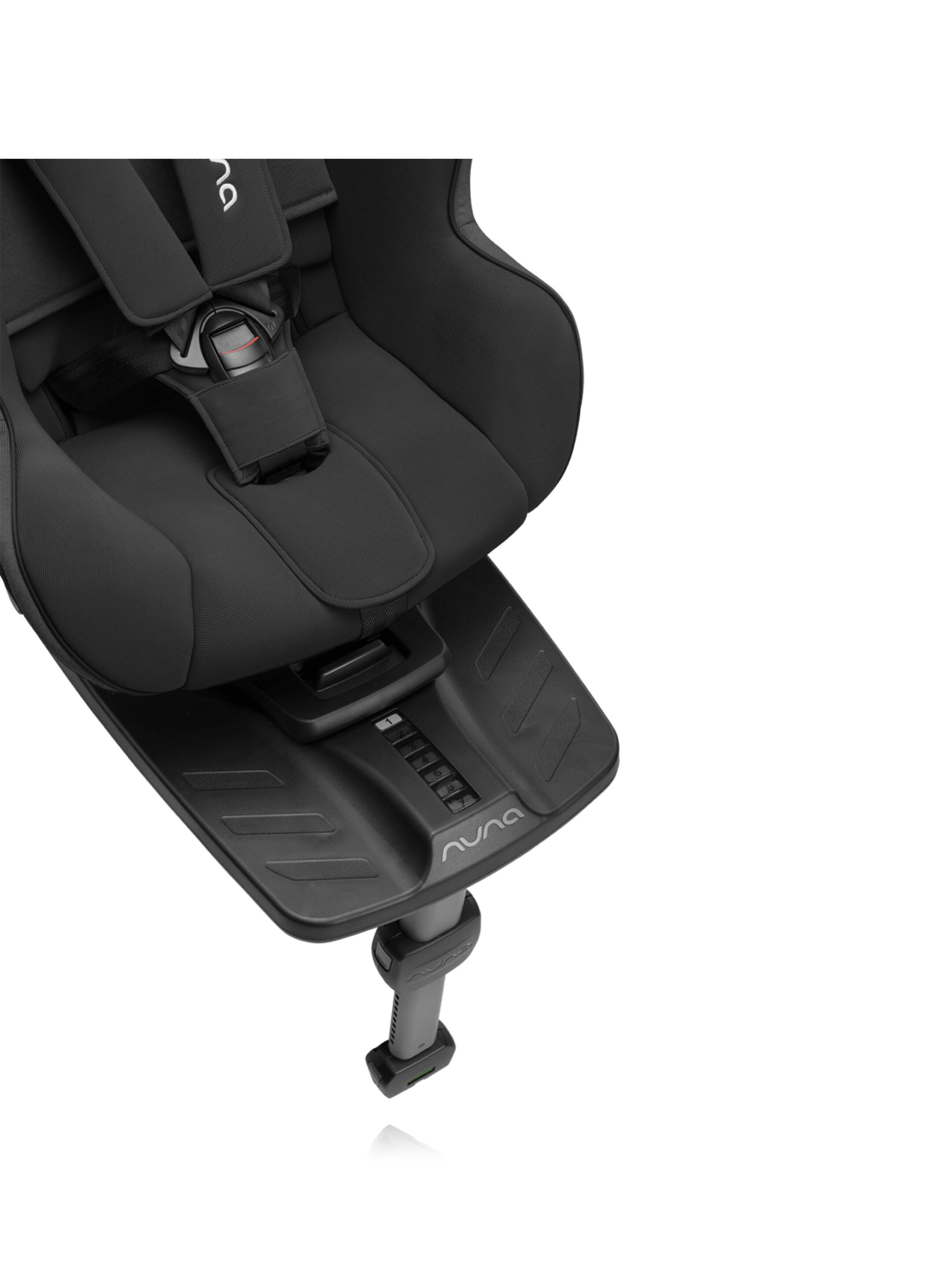 Nuna Rebl Basq Car Seat with Built-in Base - Caviar image number 4