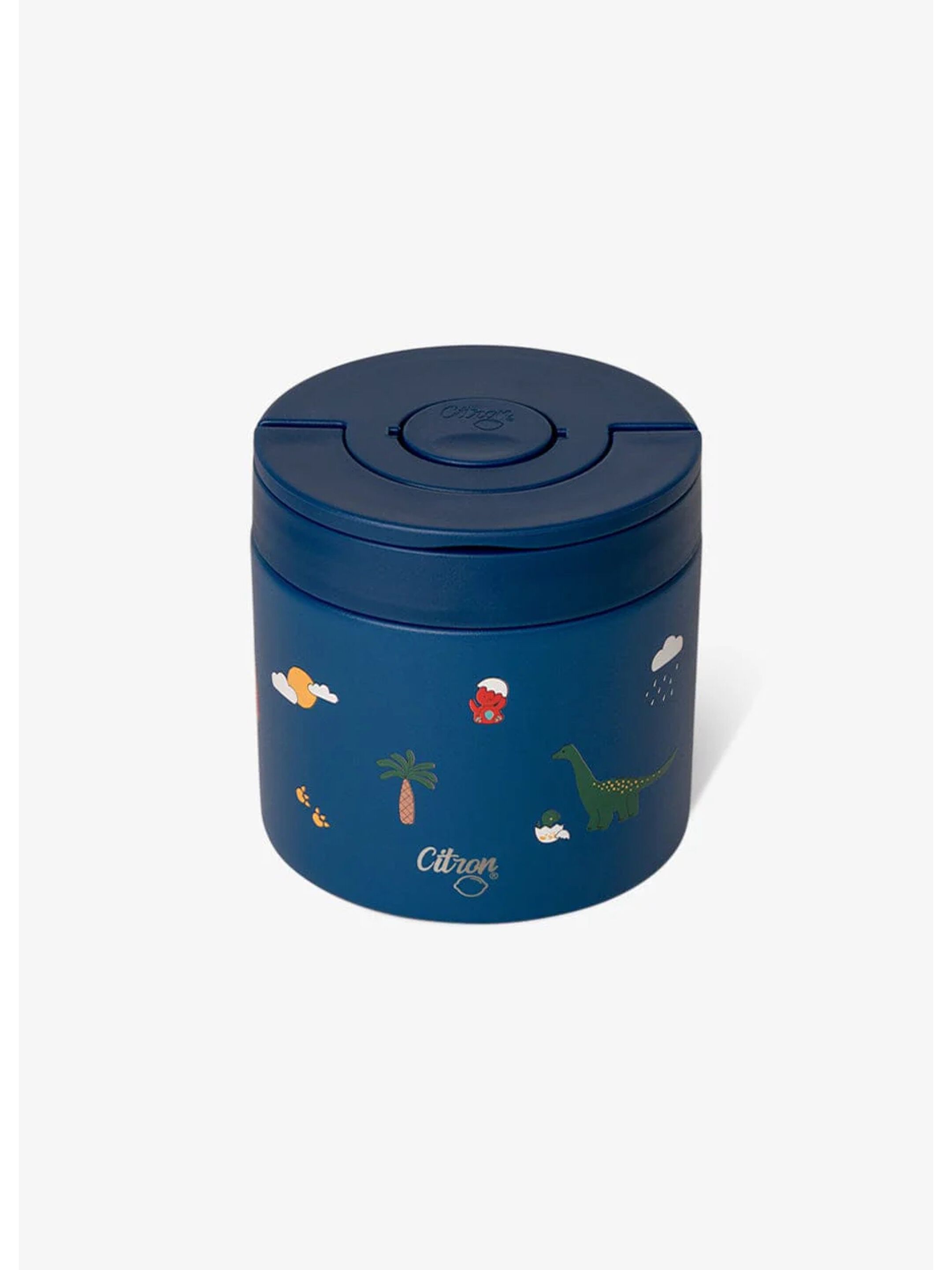 Citron Classic Thermal Food Jar - 350 ml - Dino image number 2