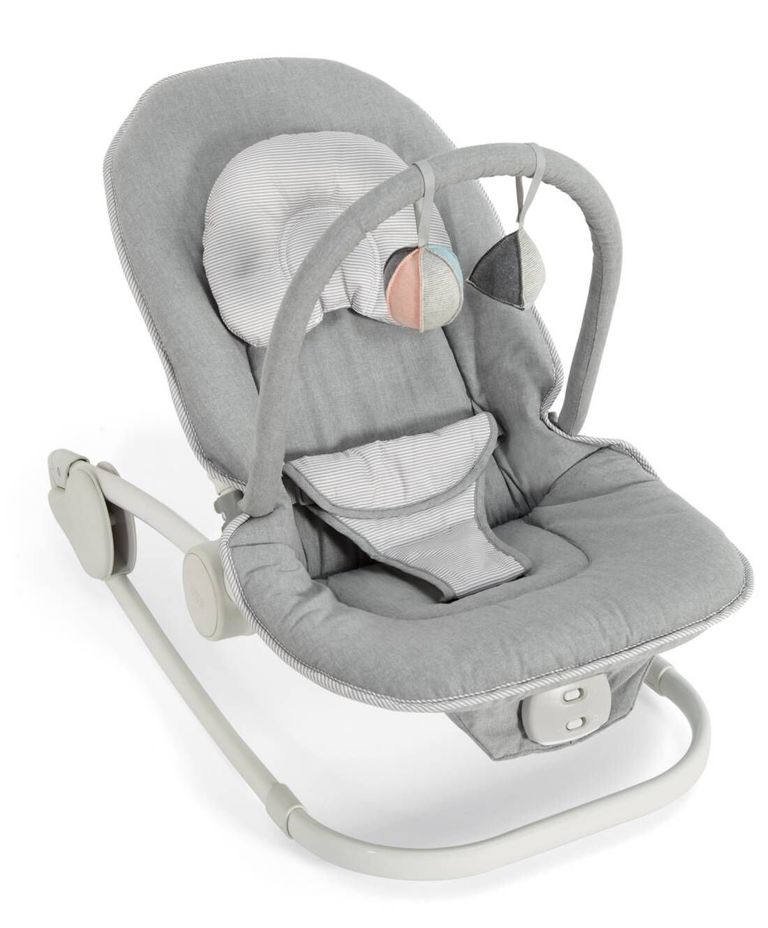 Grey baby rocker chair store