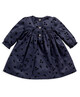 Cotton Navy Bow Dress image number 2
