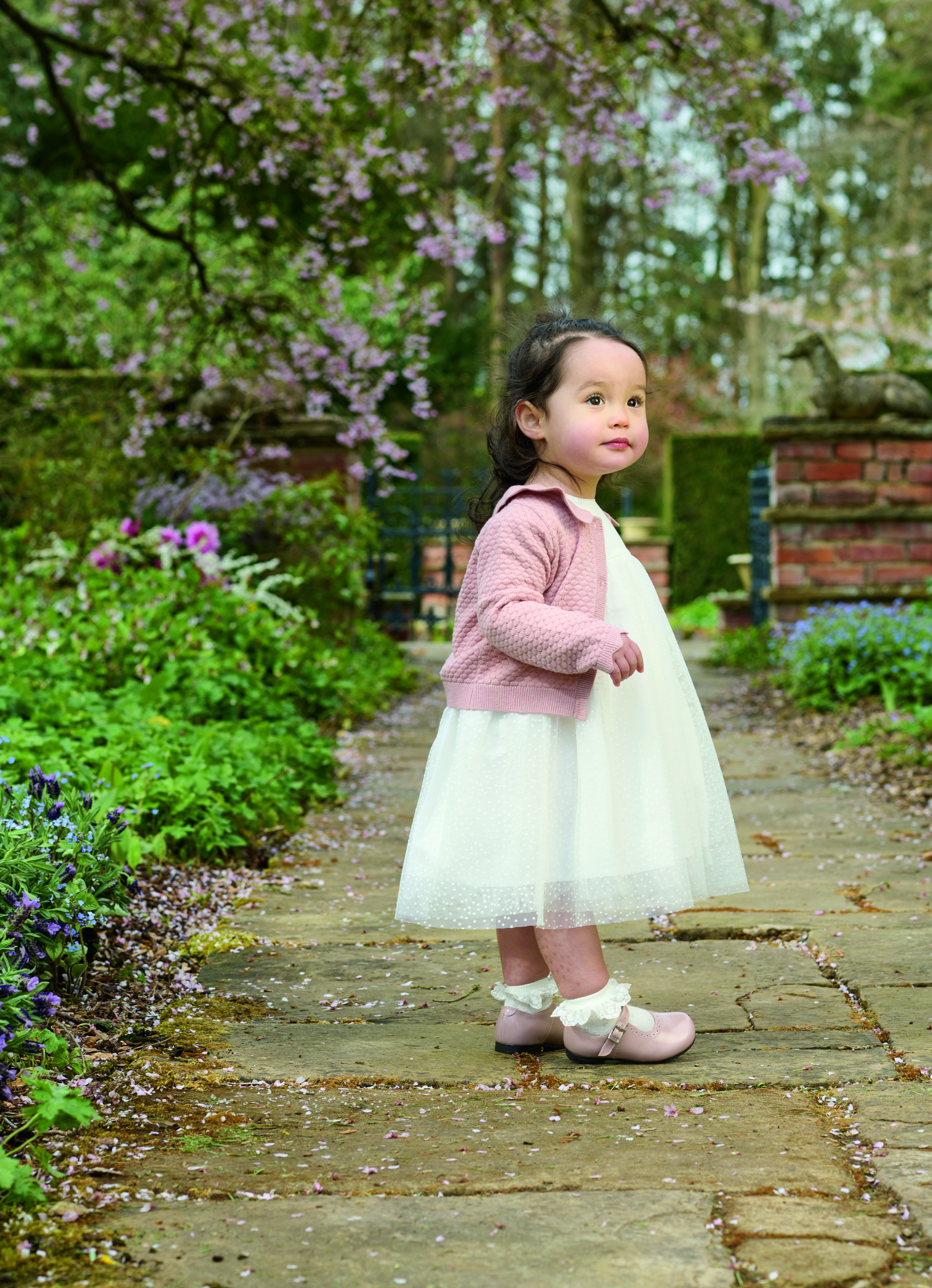 Buy White Flock Spot Mesh Dress Dresses Mamas Papas Qatar