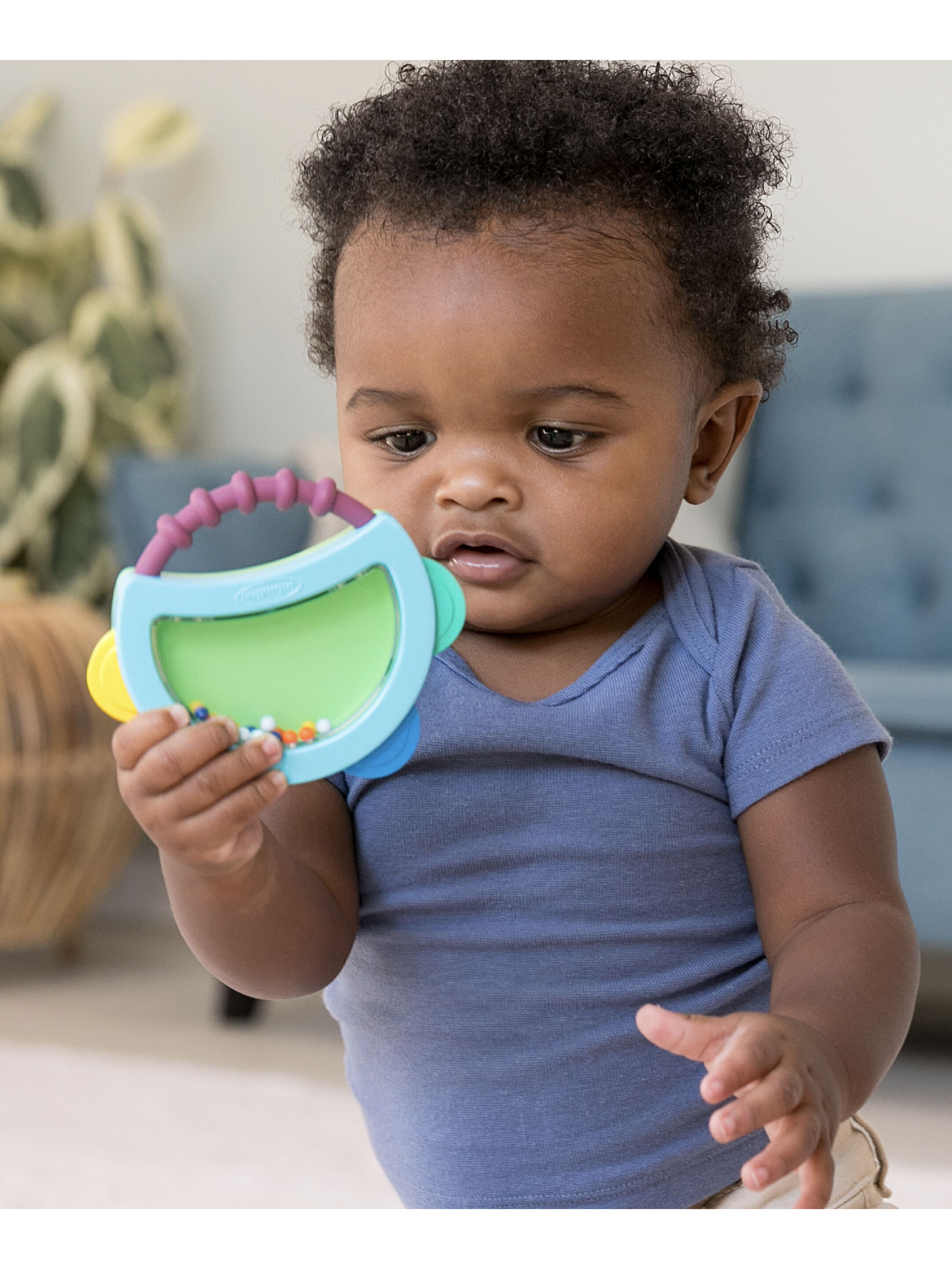 Infantino Baby's 1st Musical Tambourine image number 2