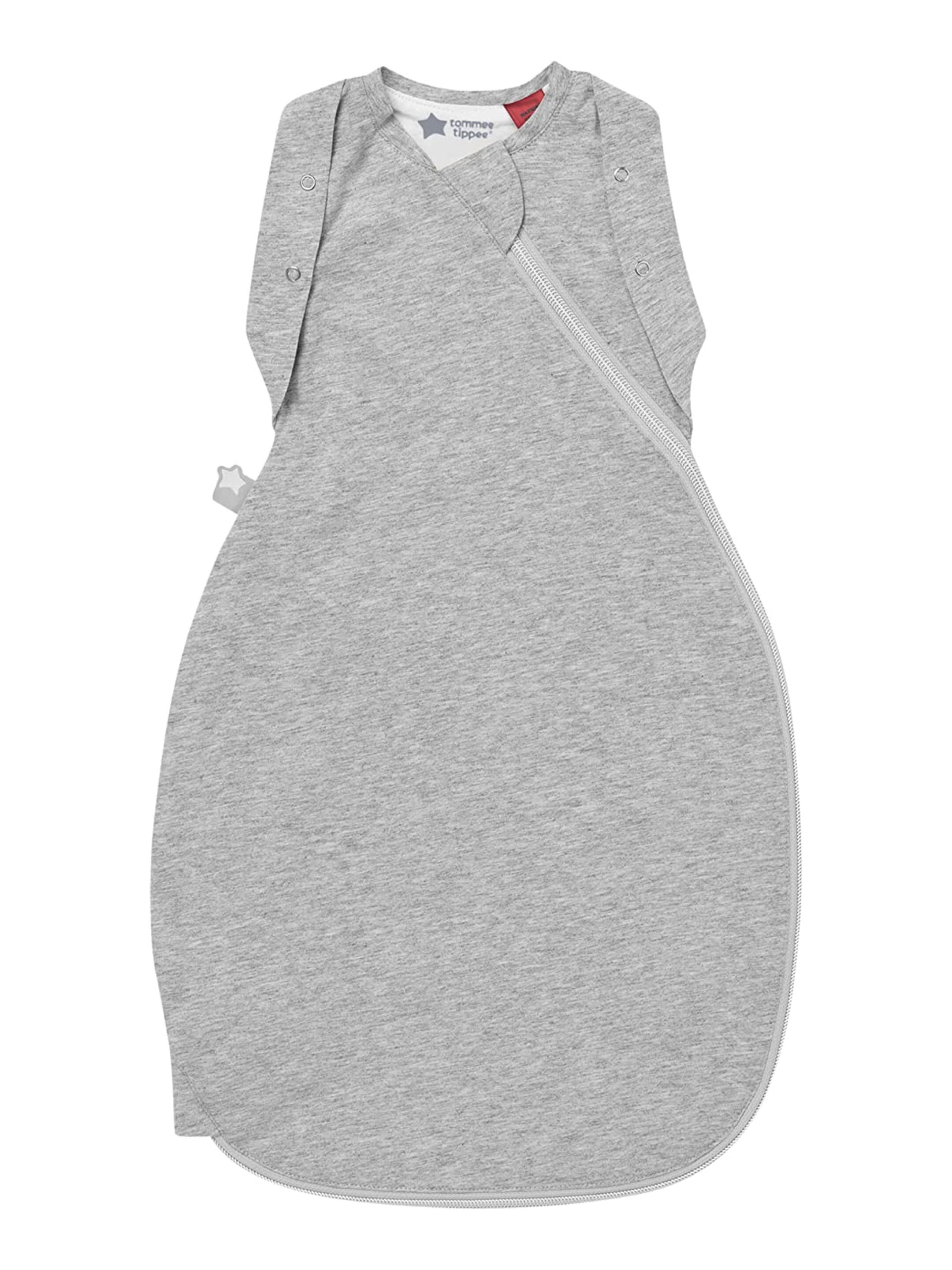 Tommee Tippee Swaddlebag, 1 Tog, Grey Marl, 0-3m image number 1