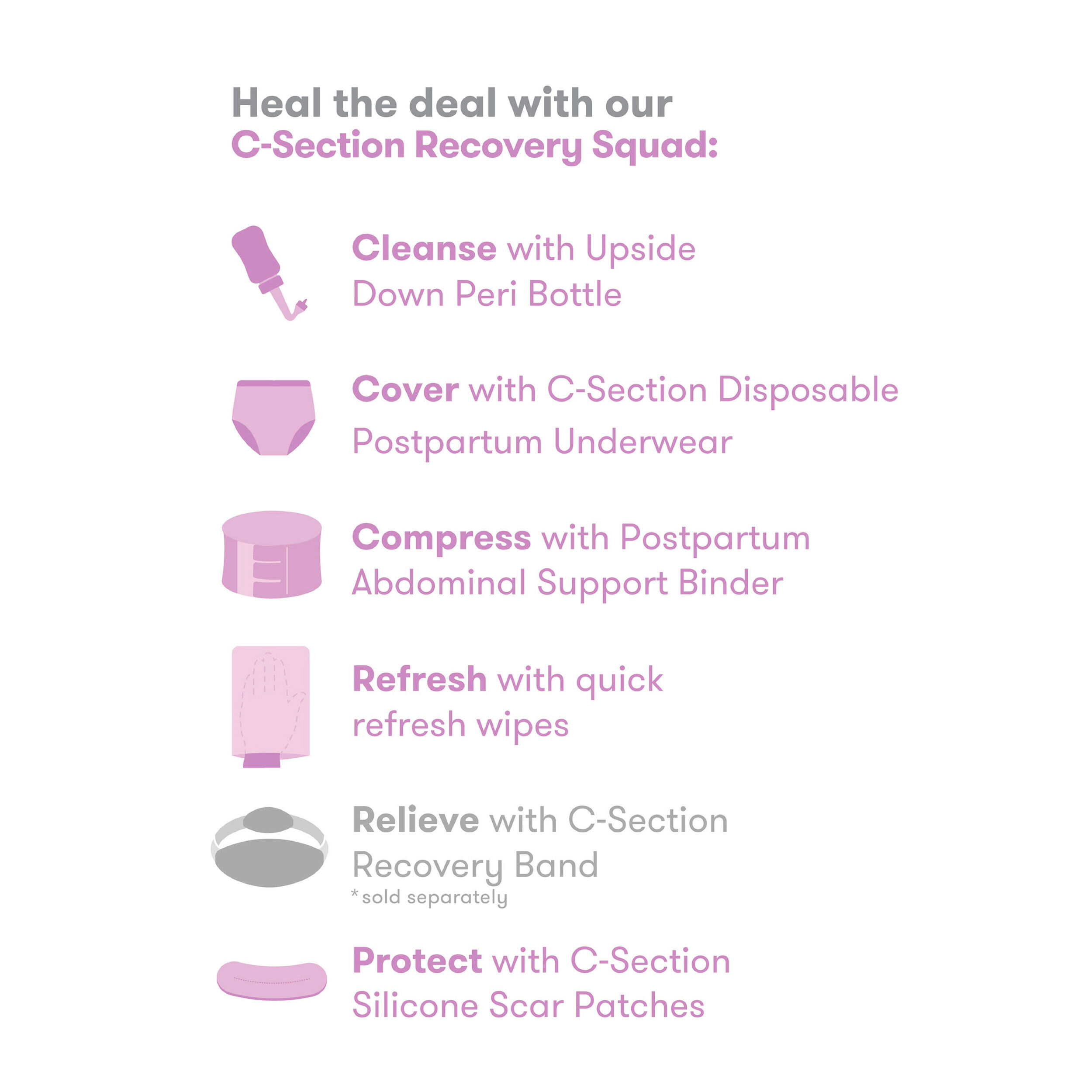 Fridamom C Section Recovery Kit image number 2