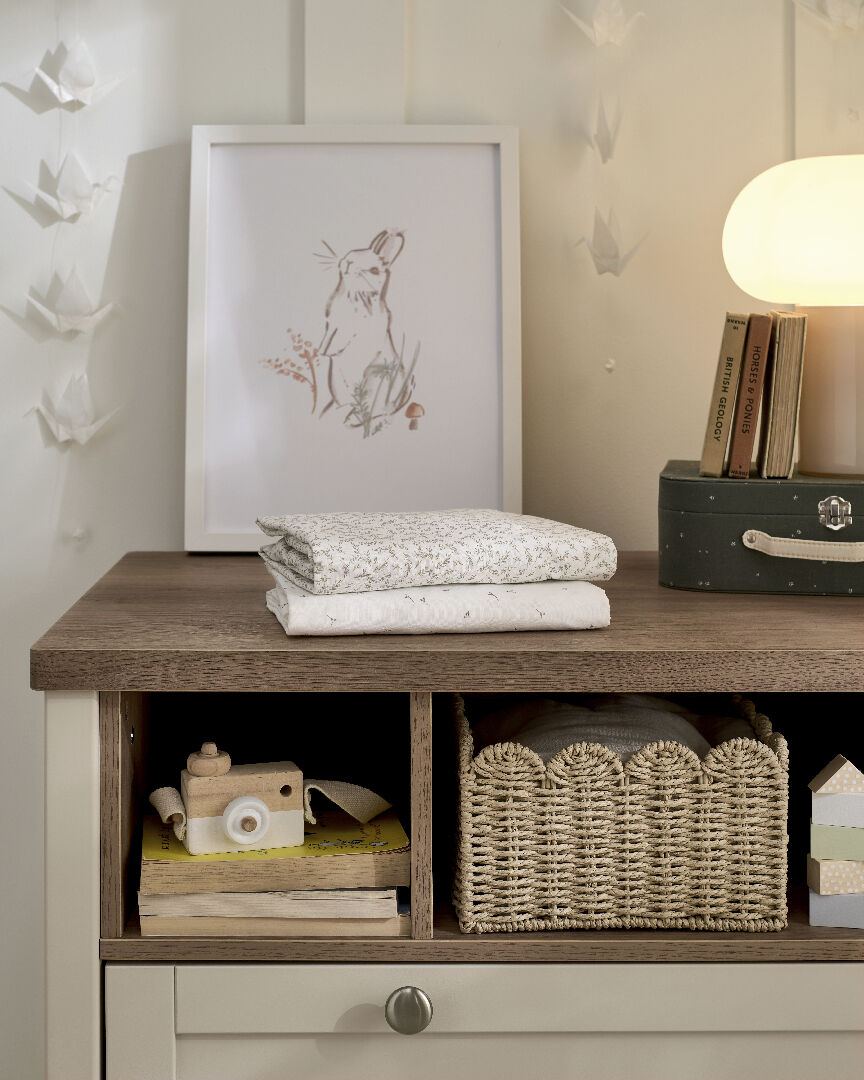 Welcome to the World Seedling Cotbed Fitted Sheets (2 pack) - Seed/Leaf image number 4