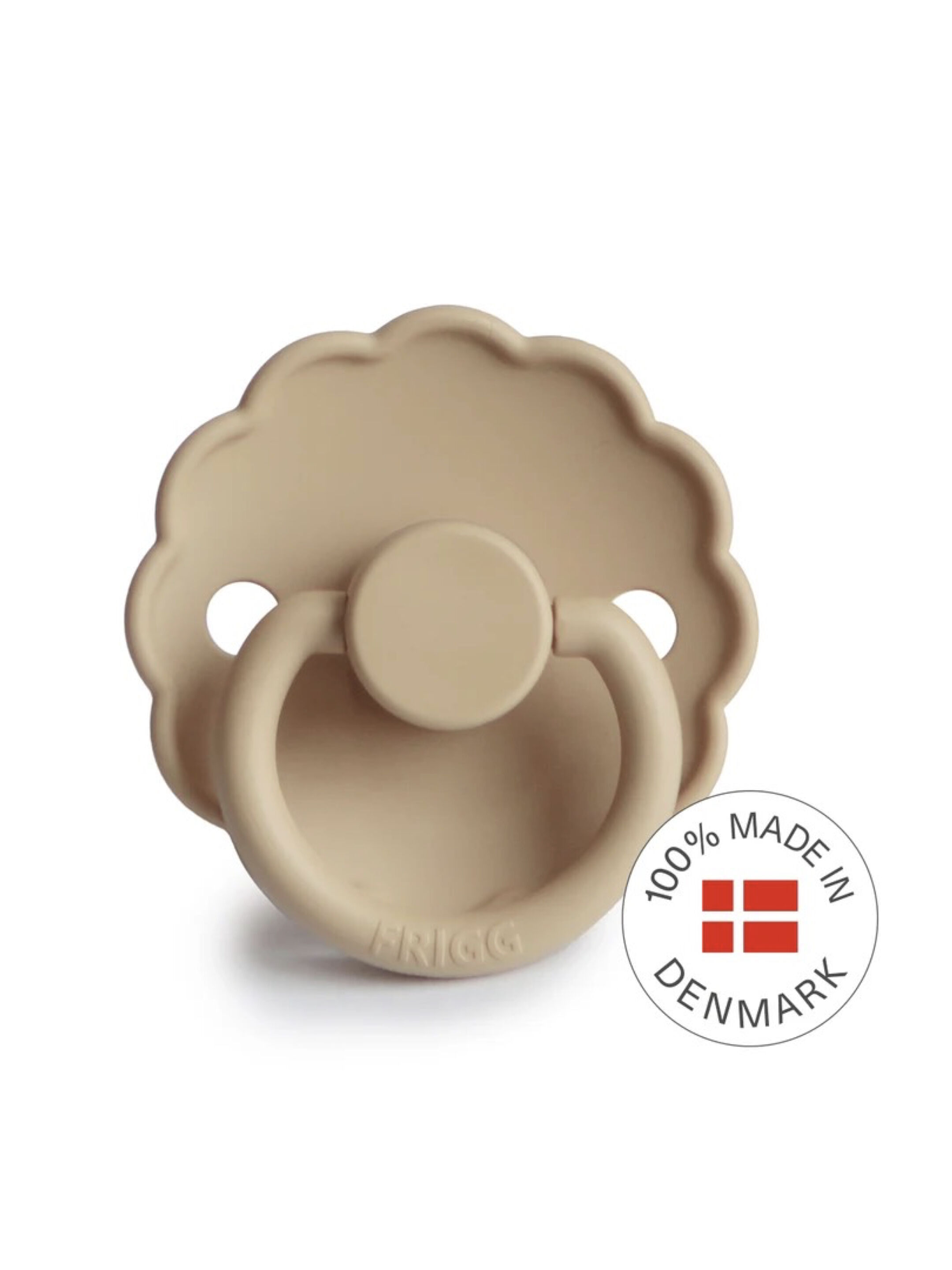 FRIGG Daisy Silicone Baby Pacifier 6-18M 2-Pack Aurora/Croissant - Size 2 image number 5