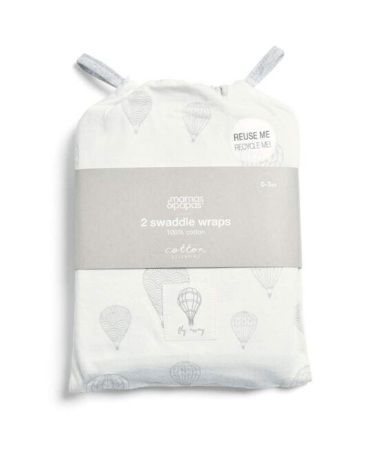 2 Pack Swaddle Wraps - Balloon image number 2
