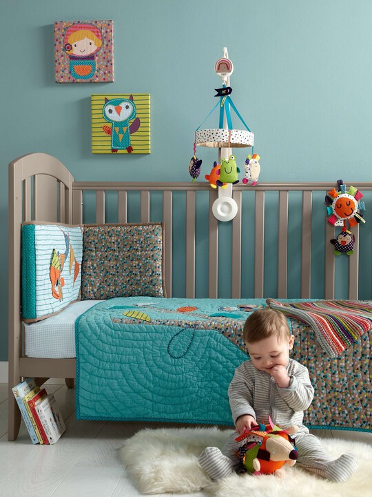 Timbuktales - Boys Cotbed Coverlet image number 1