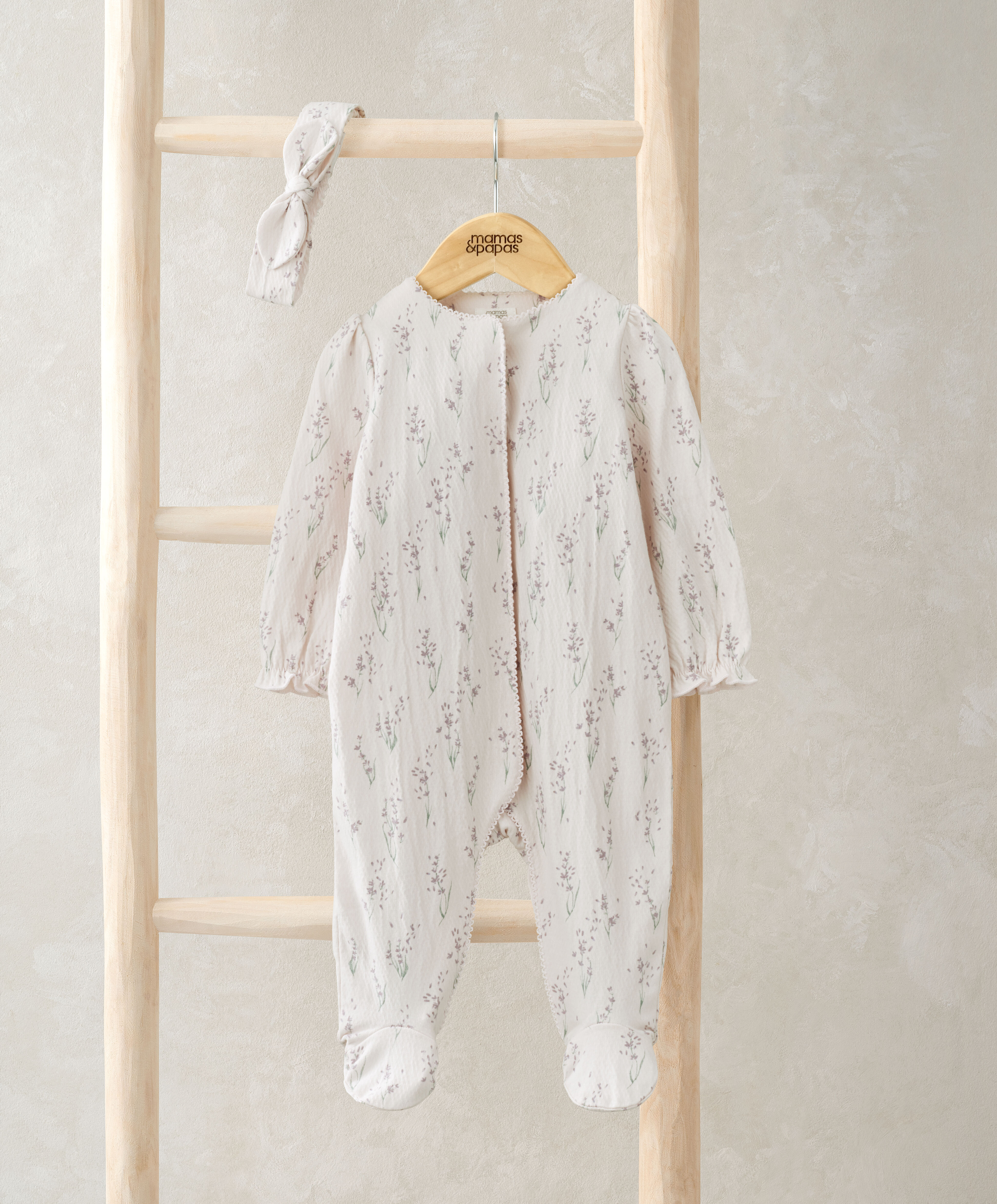 2 Piece Lavender All-In-One & Headband