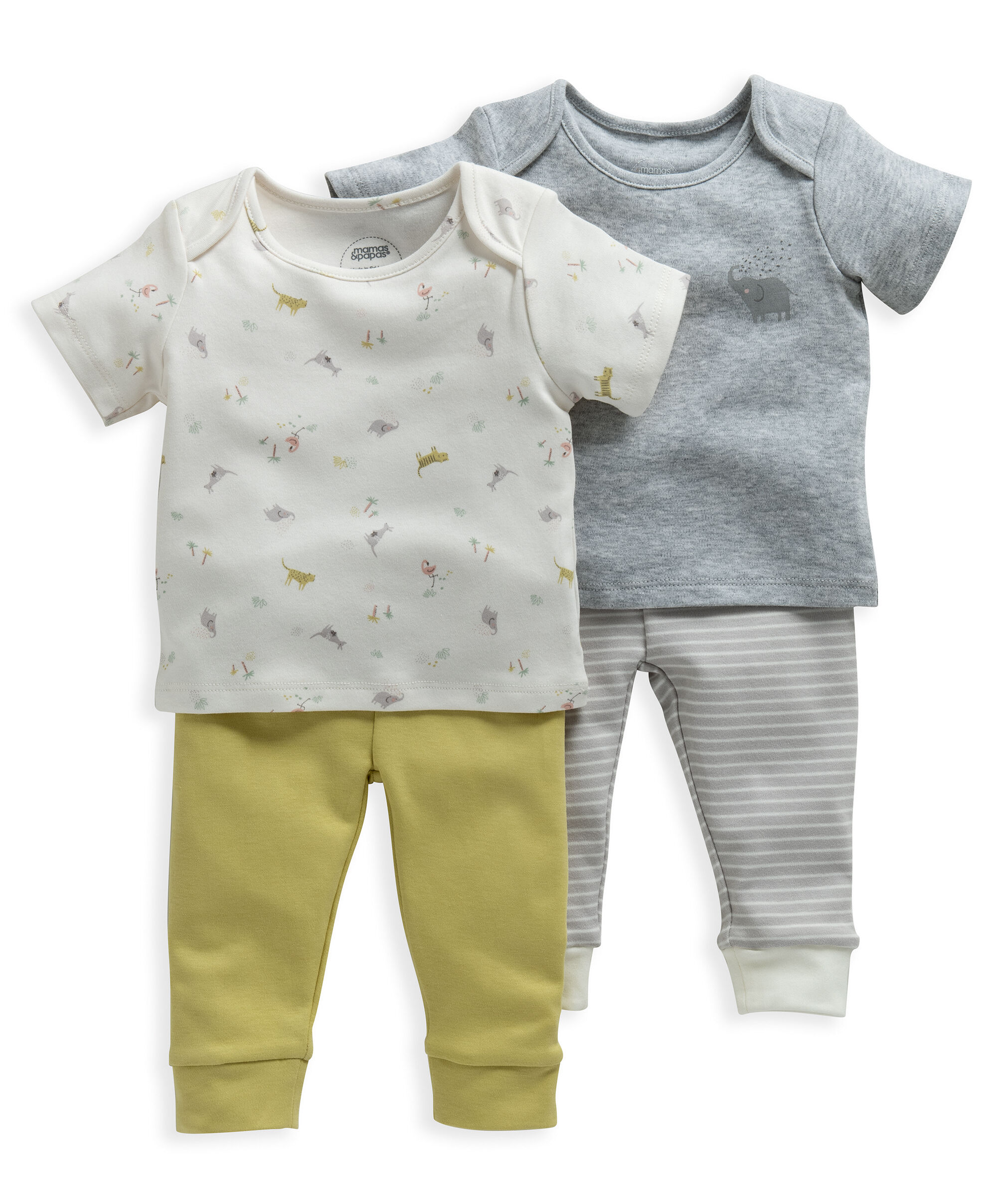Buy Safari Print Pyjamas 2 Pack Pyjamas Mamas Papas Qatar