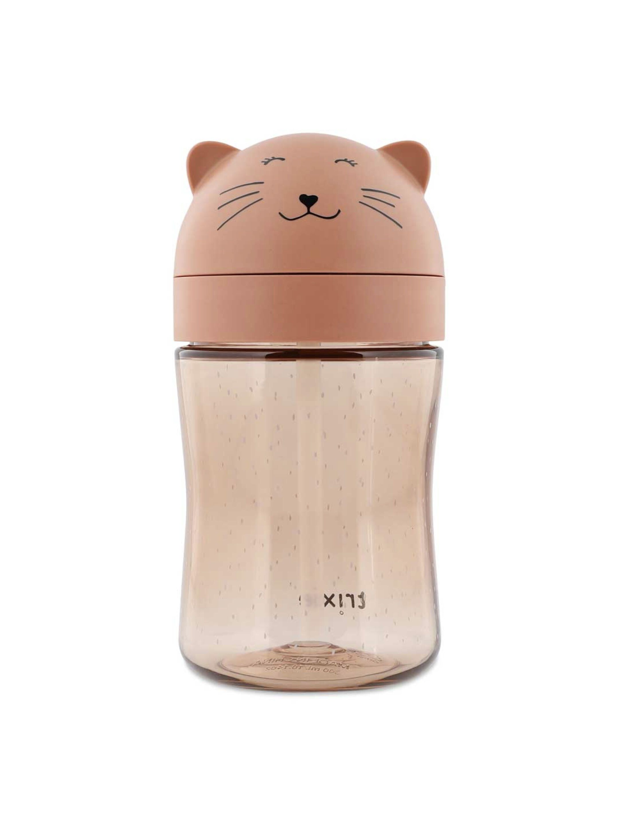 Trixie Tritan&trade; Spill Proof Straw Bottle - 300ml - Mrs. Cat image number 2