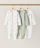 3 pack Life Of A Cowboy Sleepsuits image number 1