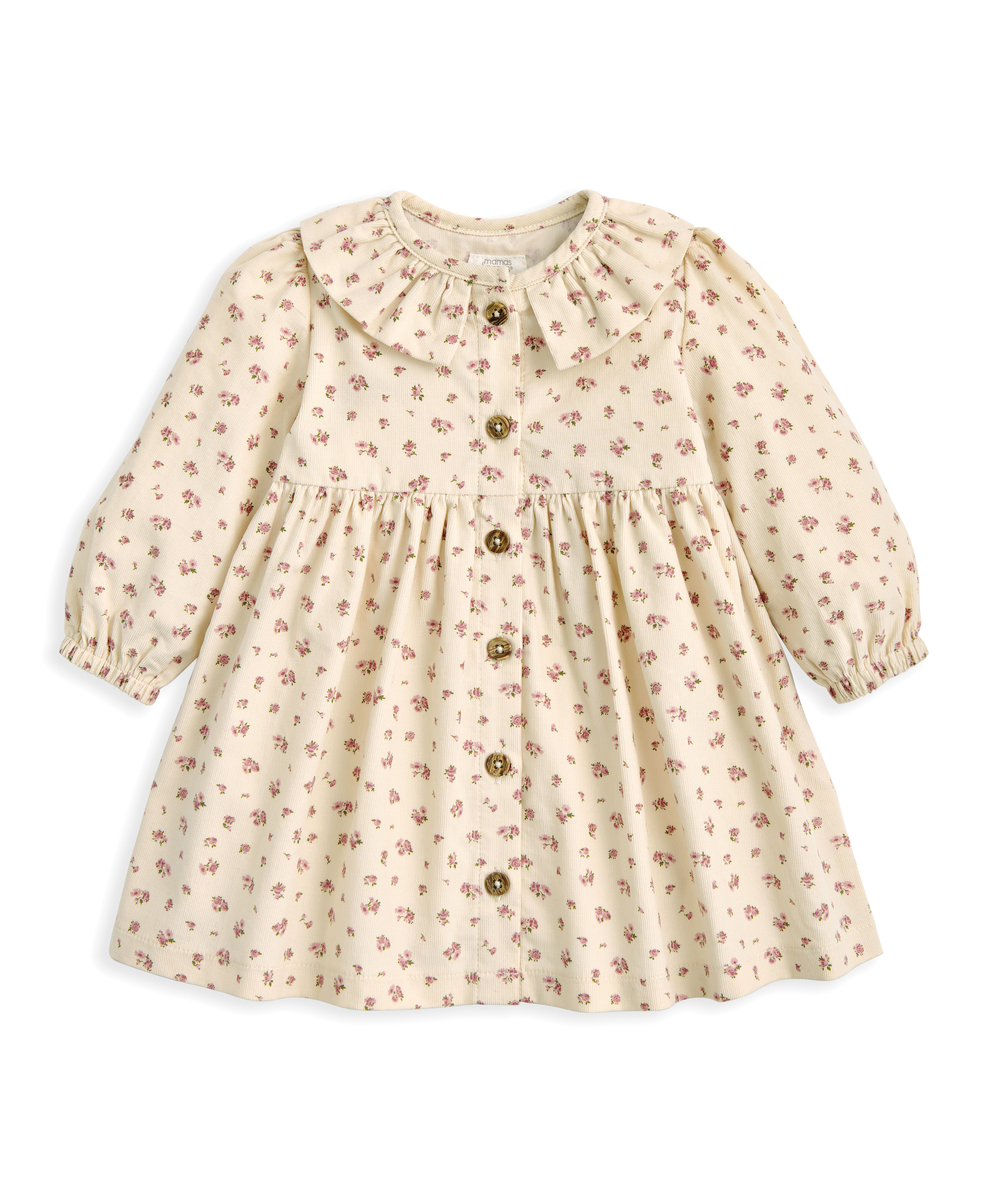 Cord Dress & Tights image number 3