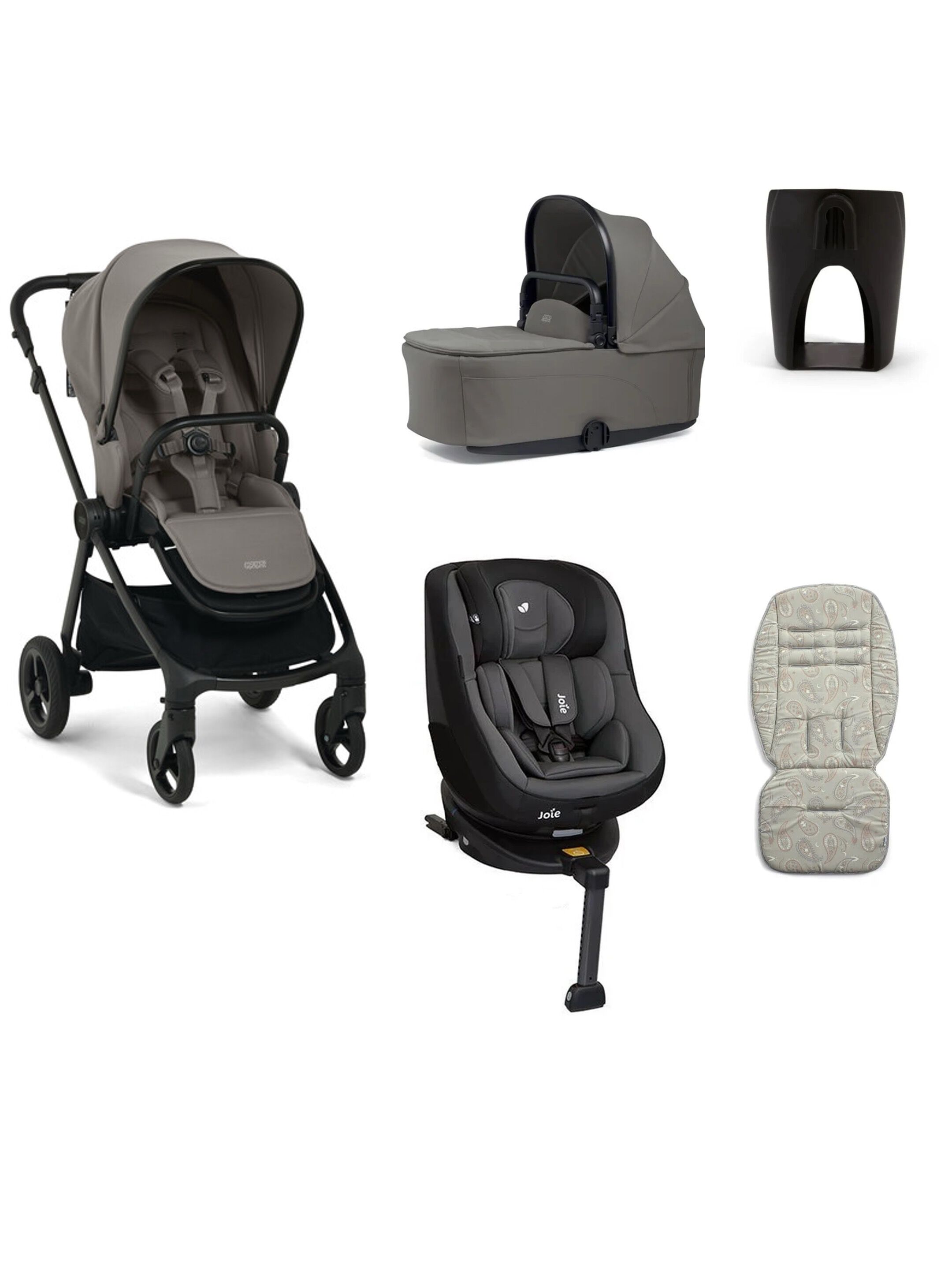 Vardo Storm Pushchair 5 Piece Bundle with Joie Car Seat image number 1