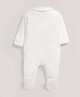 Bunny Applique All-In-One with collar Sand- 9-12 months image number 2