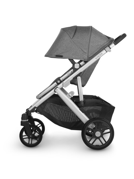 Buy Uppababy Vista V2 Stroller- Jordan (Charcoal/grey mélange