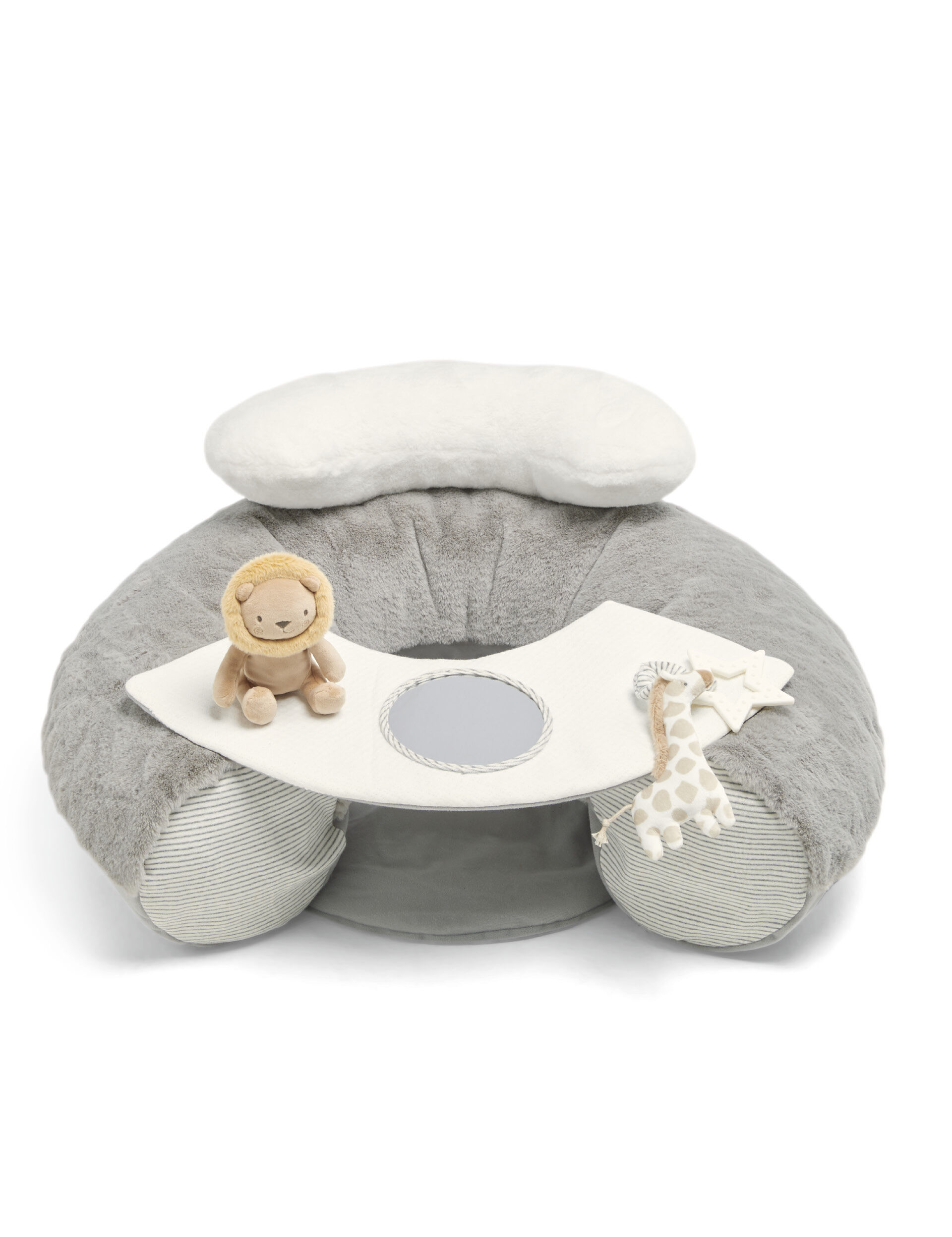 Welcome to the World Sit & Play Elephant Interactive Seat - Grey image number 2
