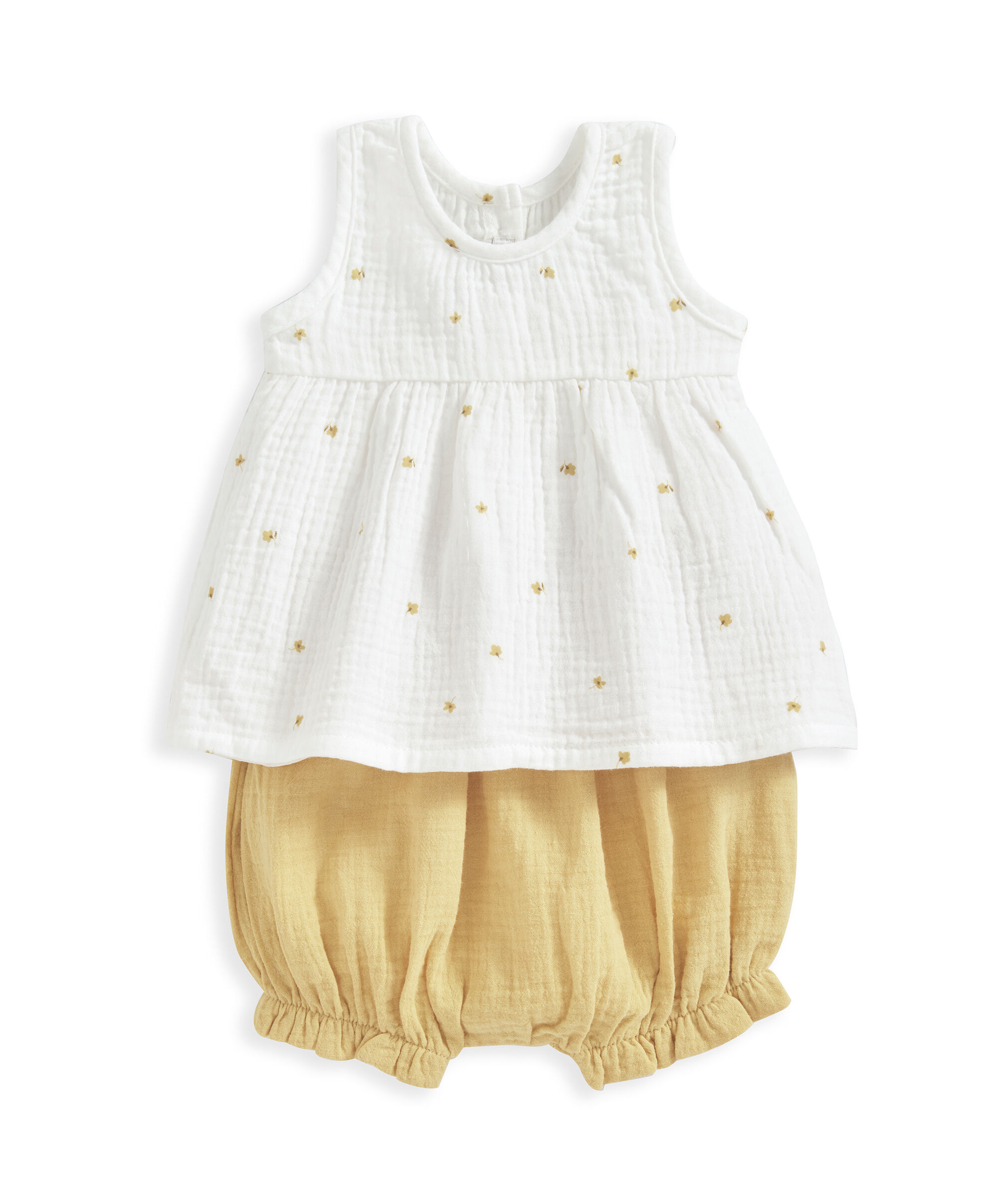 Floral All Over Print Cheese Cloth Set - 2 Piece Set image number 2