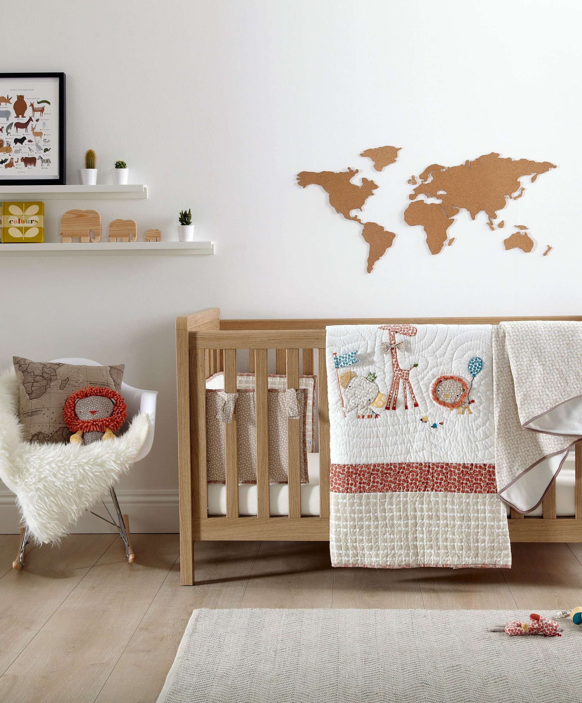 Mamas and papas cot bed bumper sales