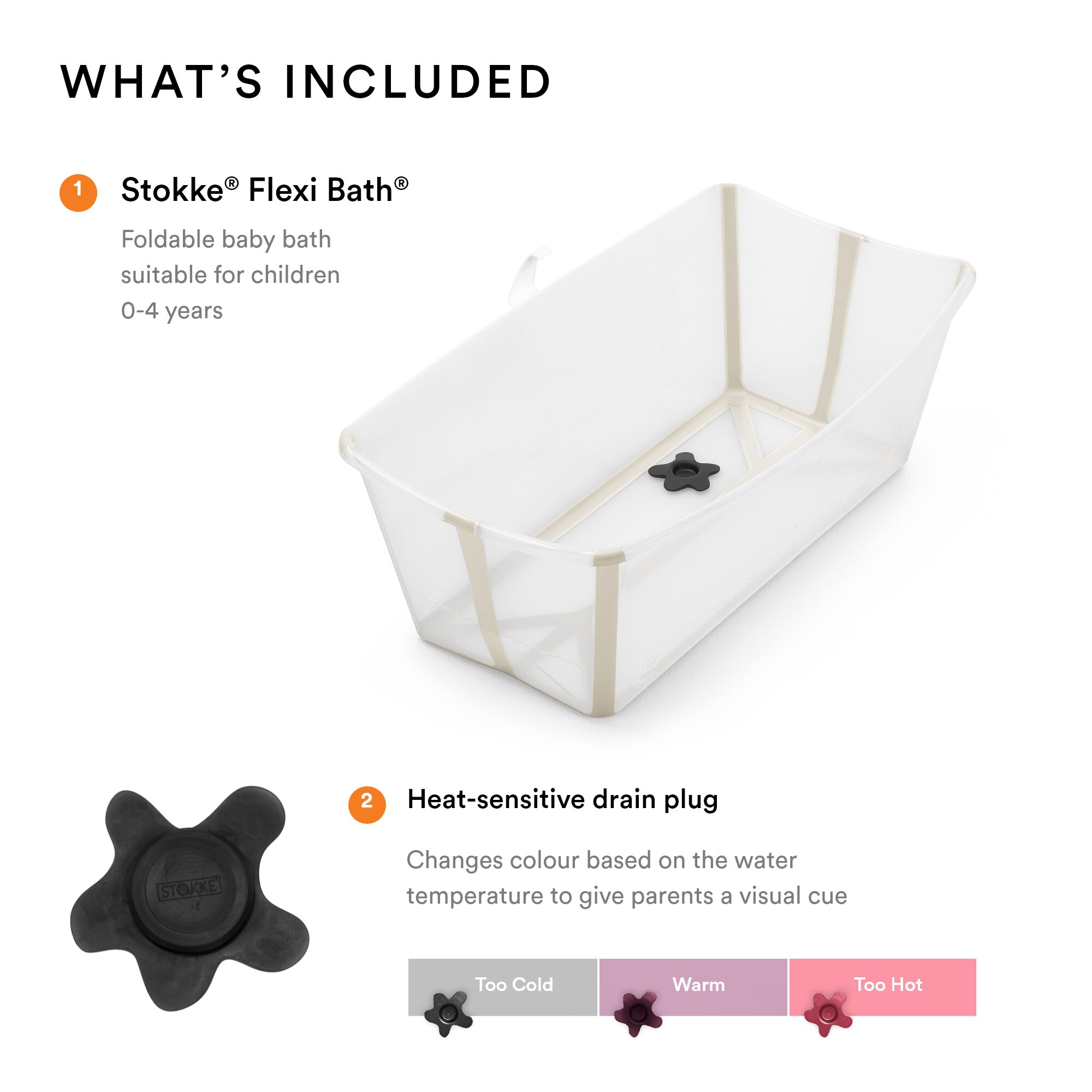 Stokke&reg; Flexi Bath&reg; | Sandy Beige image number 3