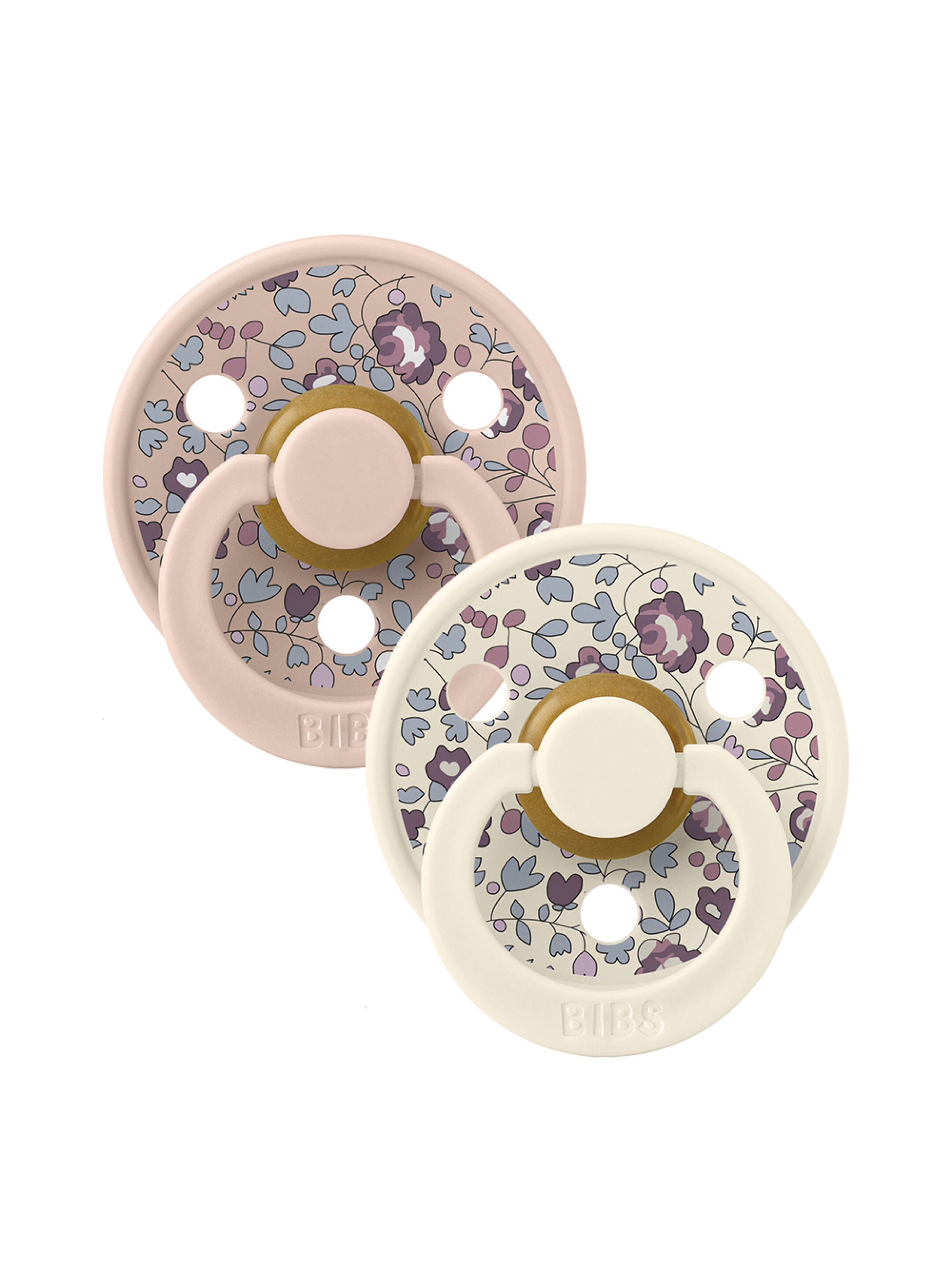 Bibs x Liberty Pacifier Eloise Collection - Blush Mix - Size 2 (6+ months)
