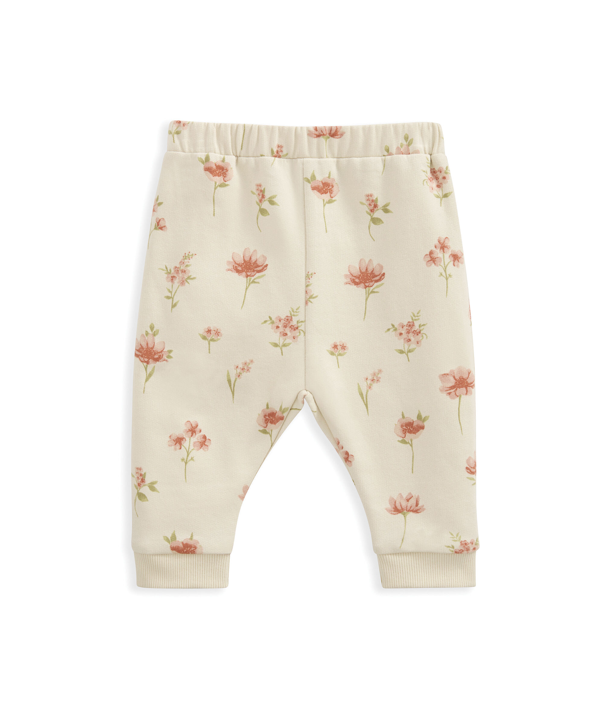 Watercolour Floral Bodysuit & Joggers - Pink image number 3