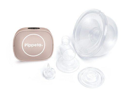 Pippeta Led Wearable Hands Free Breast Pump Ash Rose image number 3