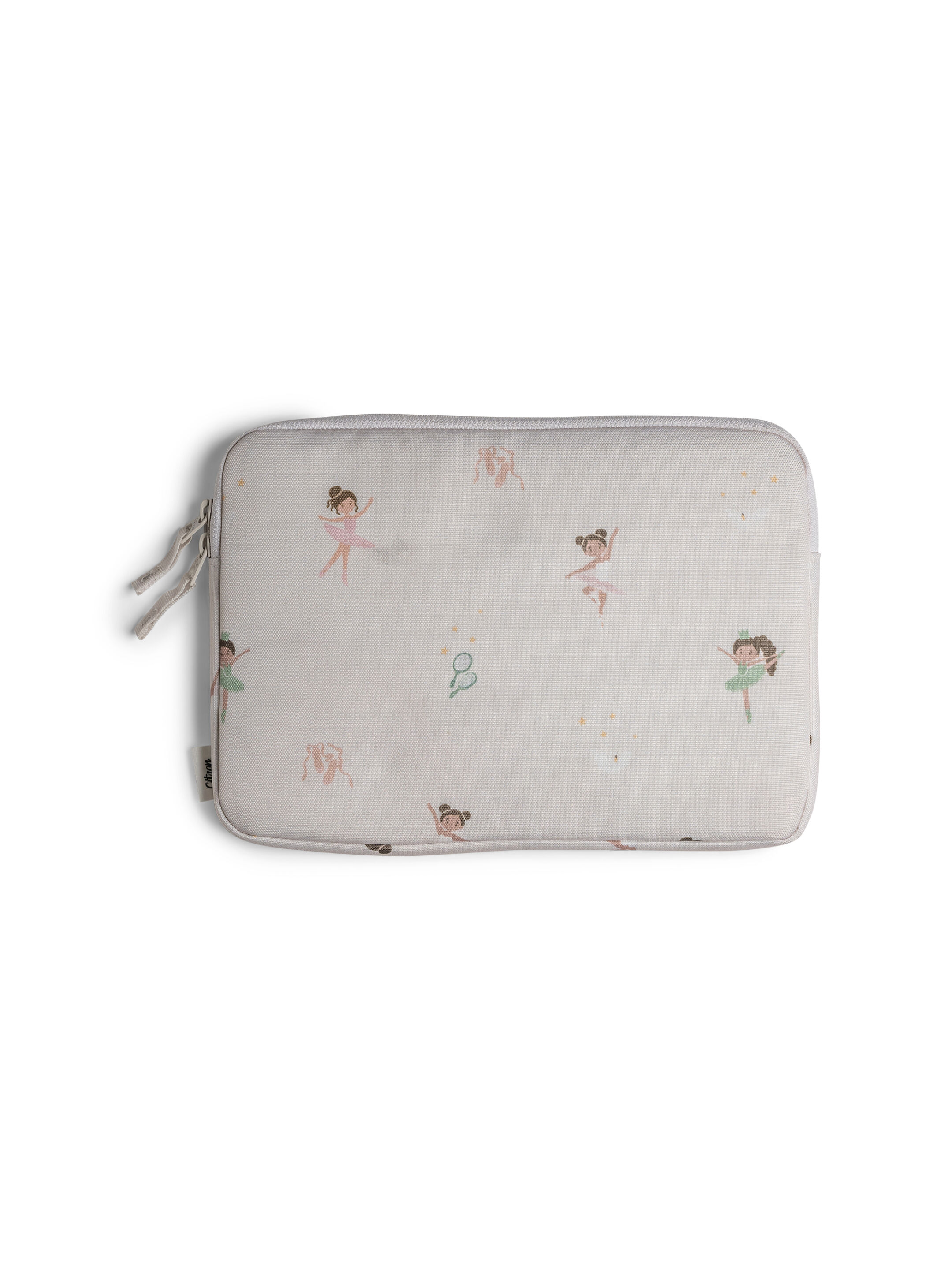 Citron Protective Ipad Sleeve with Zipper Ballerina image number 1
