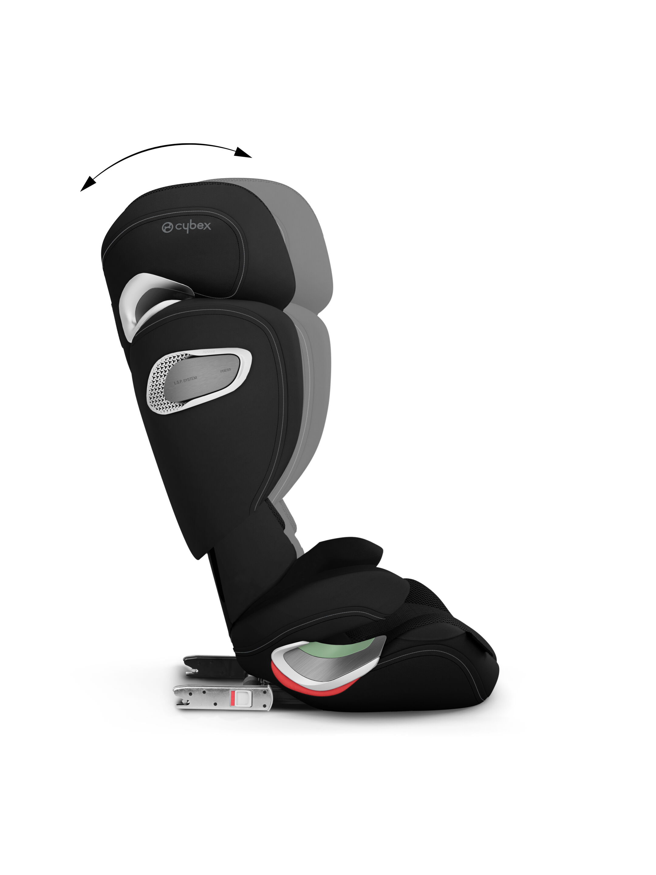 Cybex Solution T I-Fix Car Seat - Sepia Black image number 6