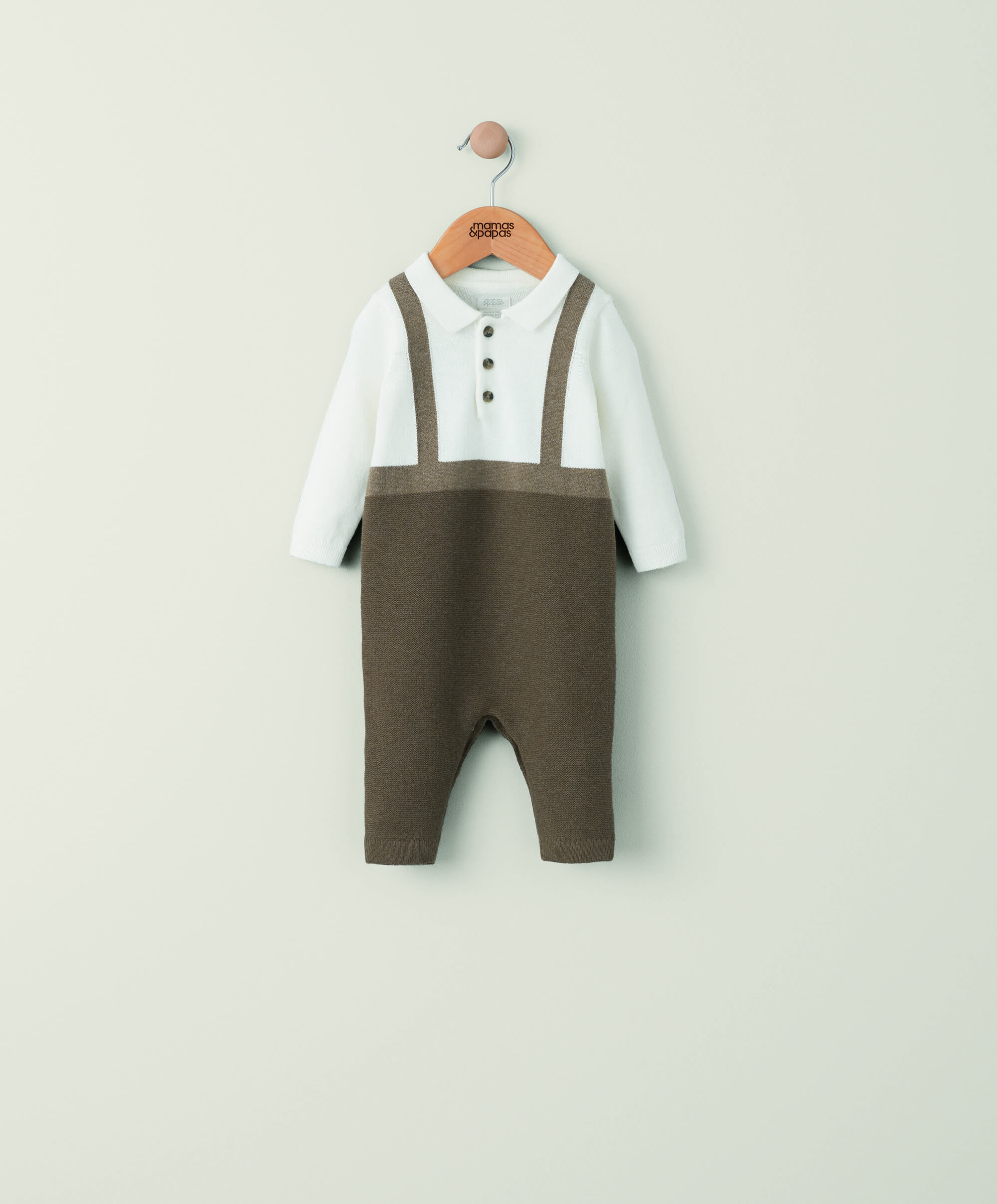 Knit Mock Romper image number 1