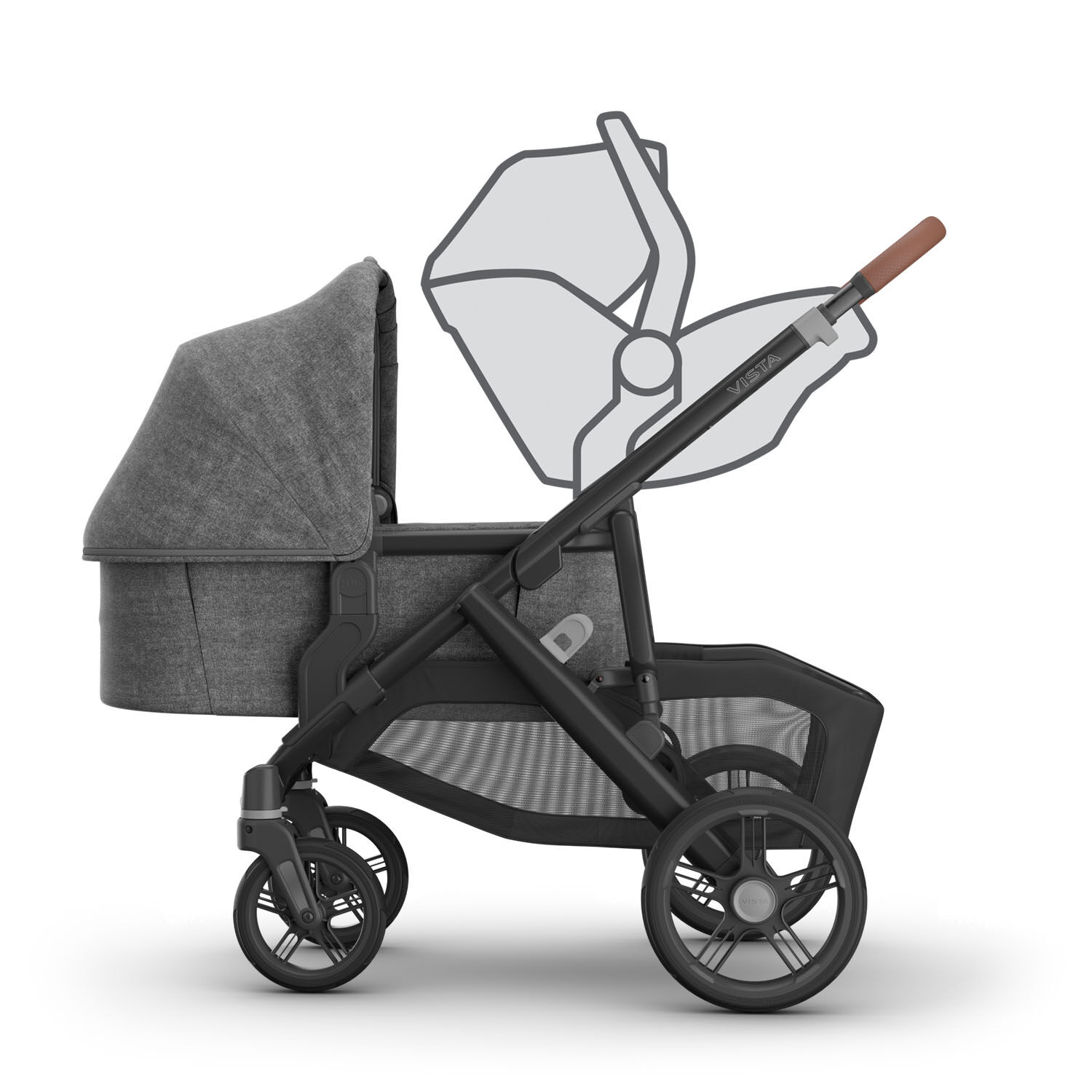 Uppababy - Vista Lower Adapter - 2 pack image number 3