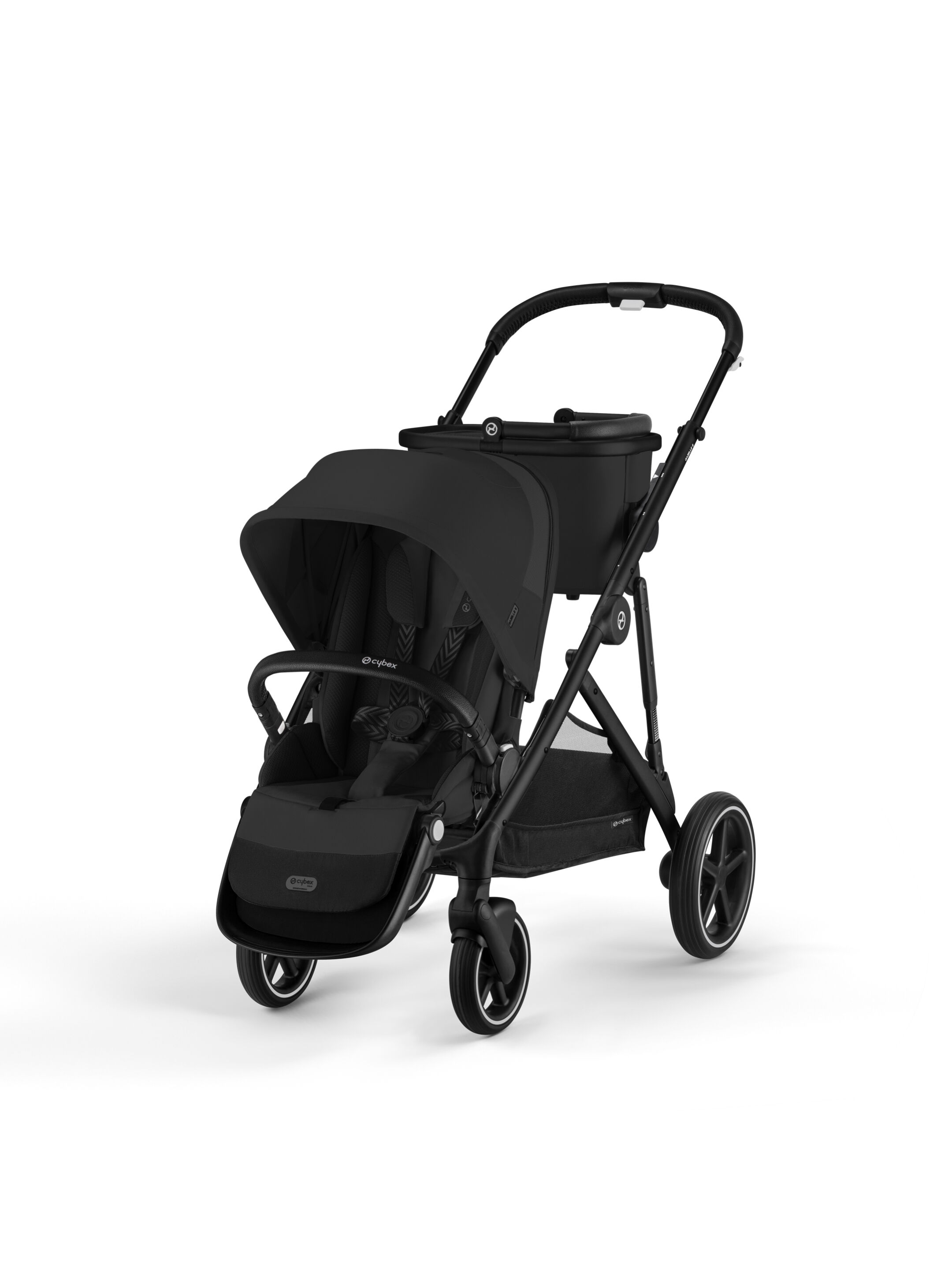 Cybex Gazelle S Stroller Frame with Seat Unit - Moon Black image number 5