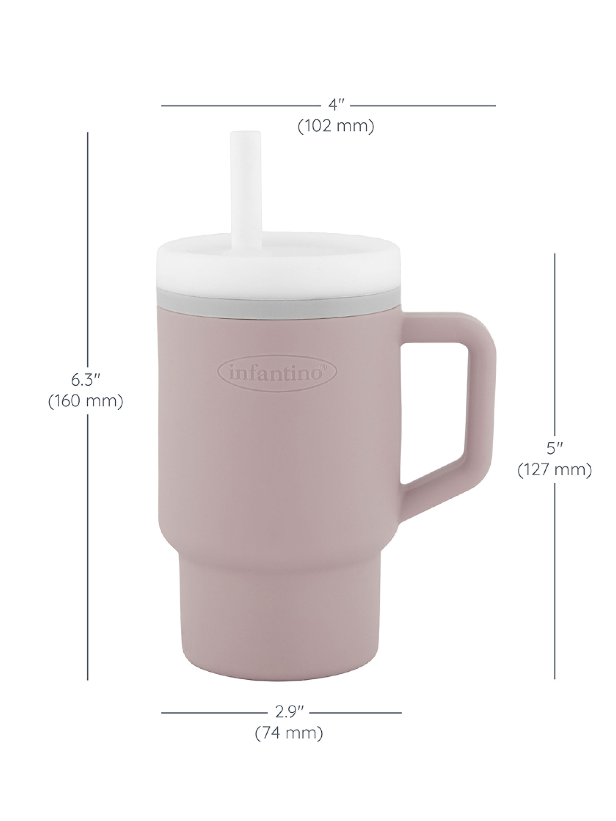 Infantino My 1st Tumbler - Pirouette (6m+, 266 ml) image number 3