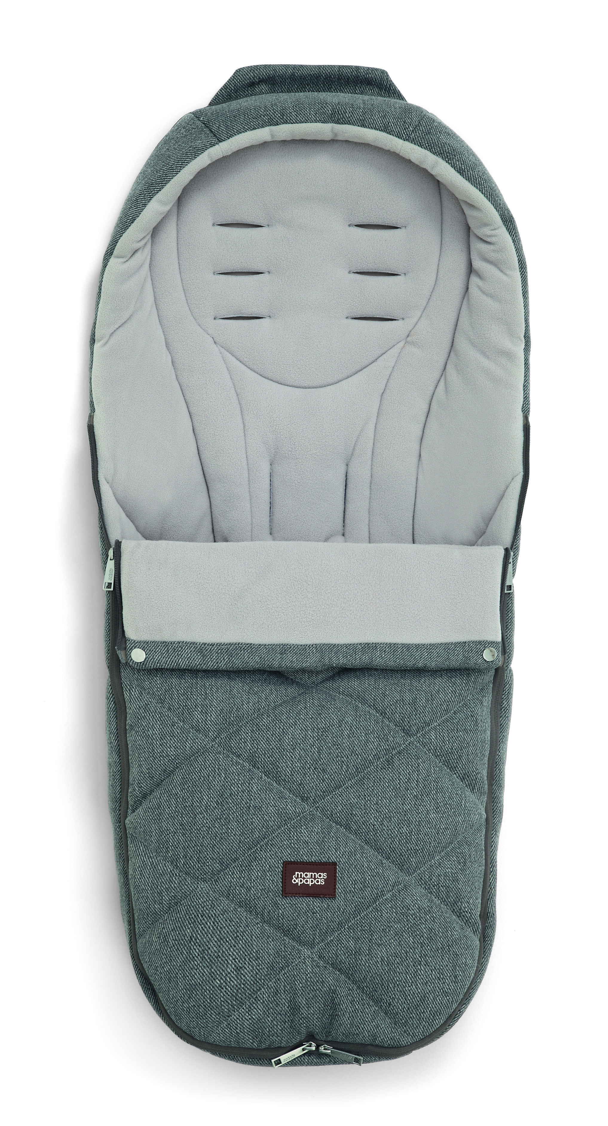Buy Cold Weather Plus Footmuff Grey Stroller Accessories