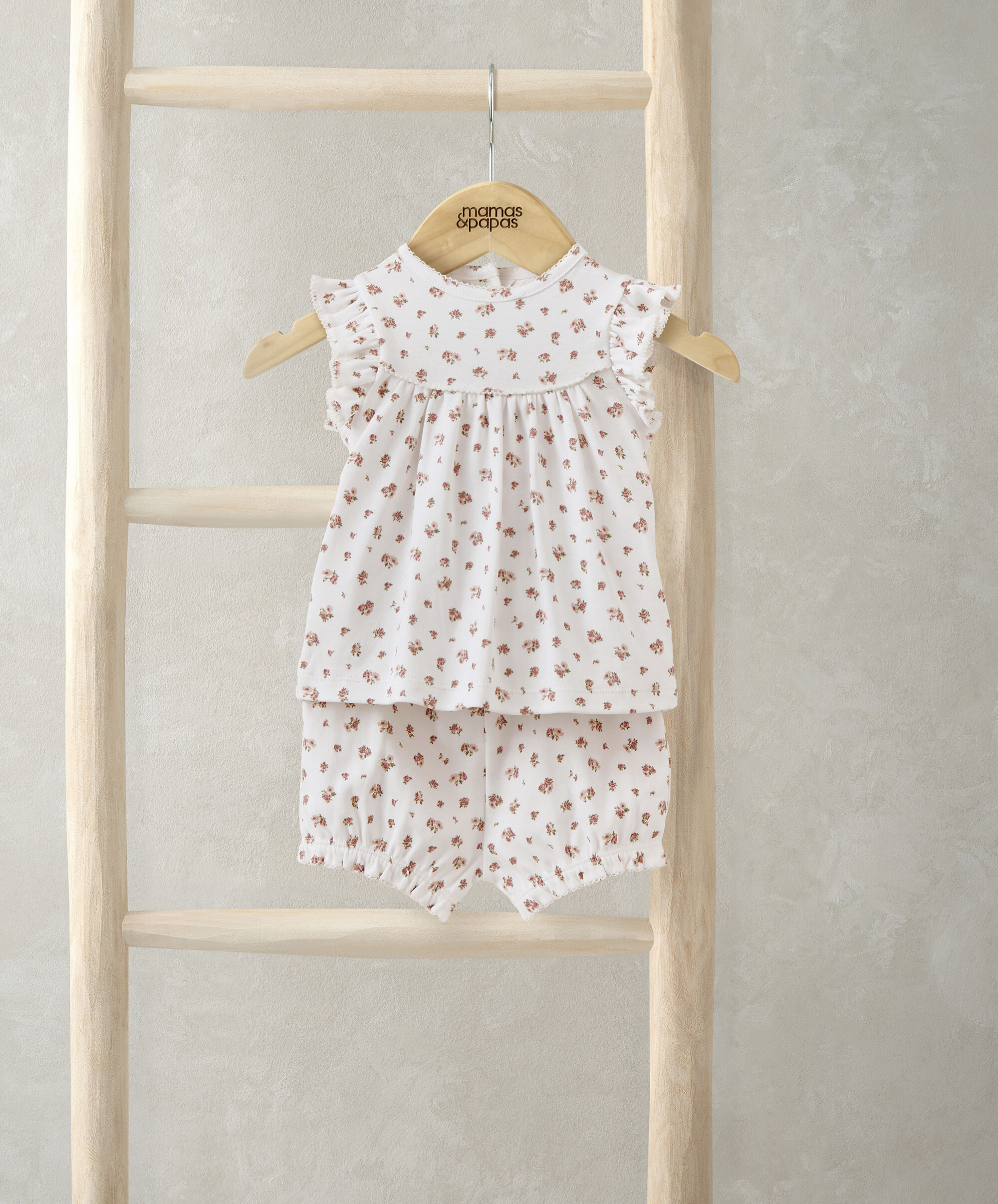 Rose Print Short Pyjamas 